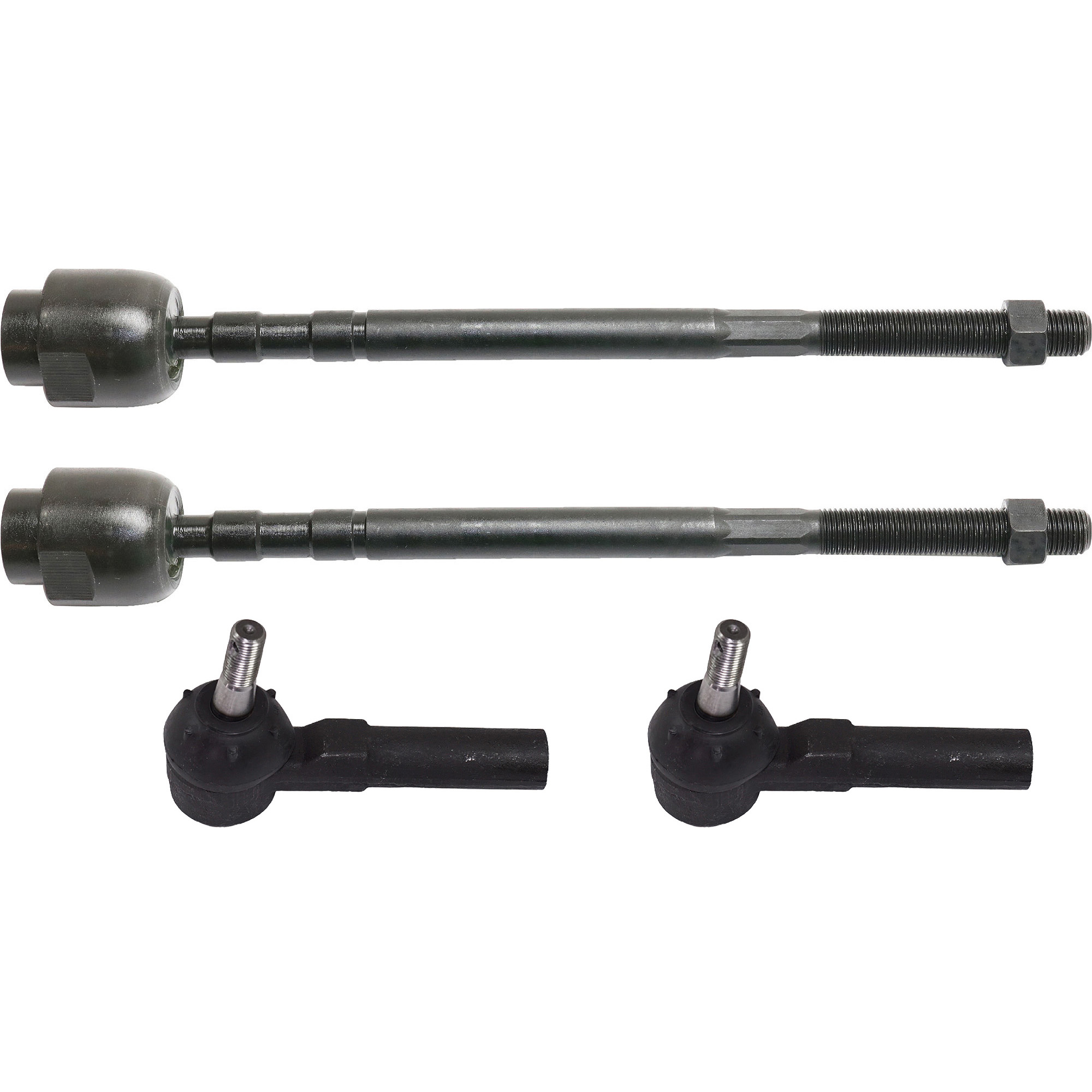 AM ELECTRA 85-90 DELTA 88-86-91 OLDSMOBILE 98-85-96 FRONT TIE ROD RH AND LH Inner and Outer SKU SET RO28210001-4 OEM 382034-382062-2692651-2692938