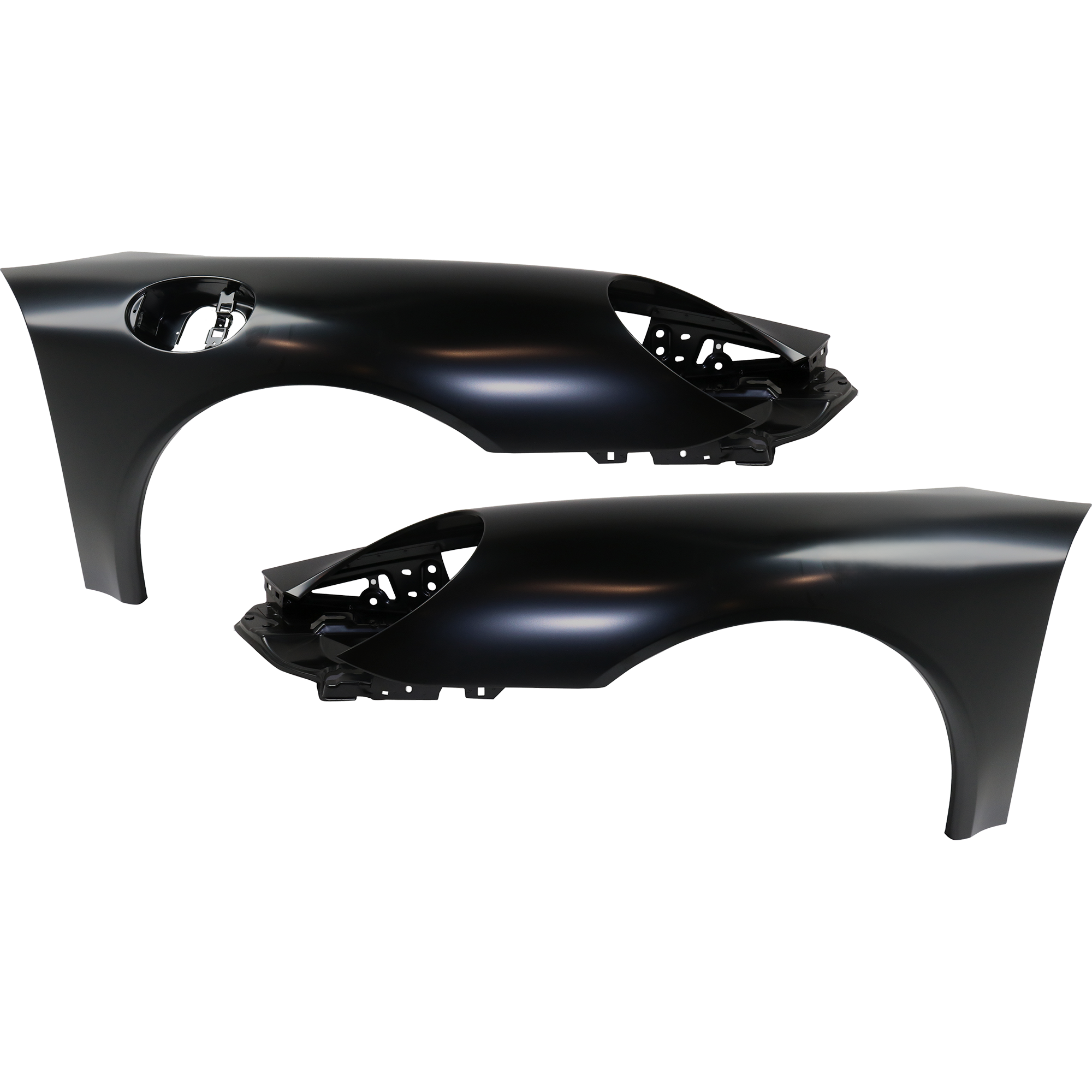 AM PORSCHE 911-07-13 FRONT FENDER RH AND LH Primed SKU SET RP22010001 Partslink PO1240104 PO1241104 OEM 99750303103GRV 99750303206GRV
