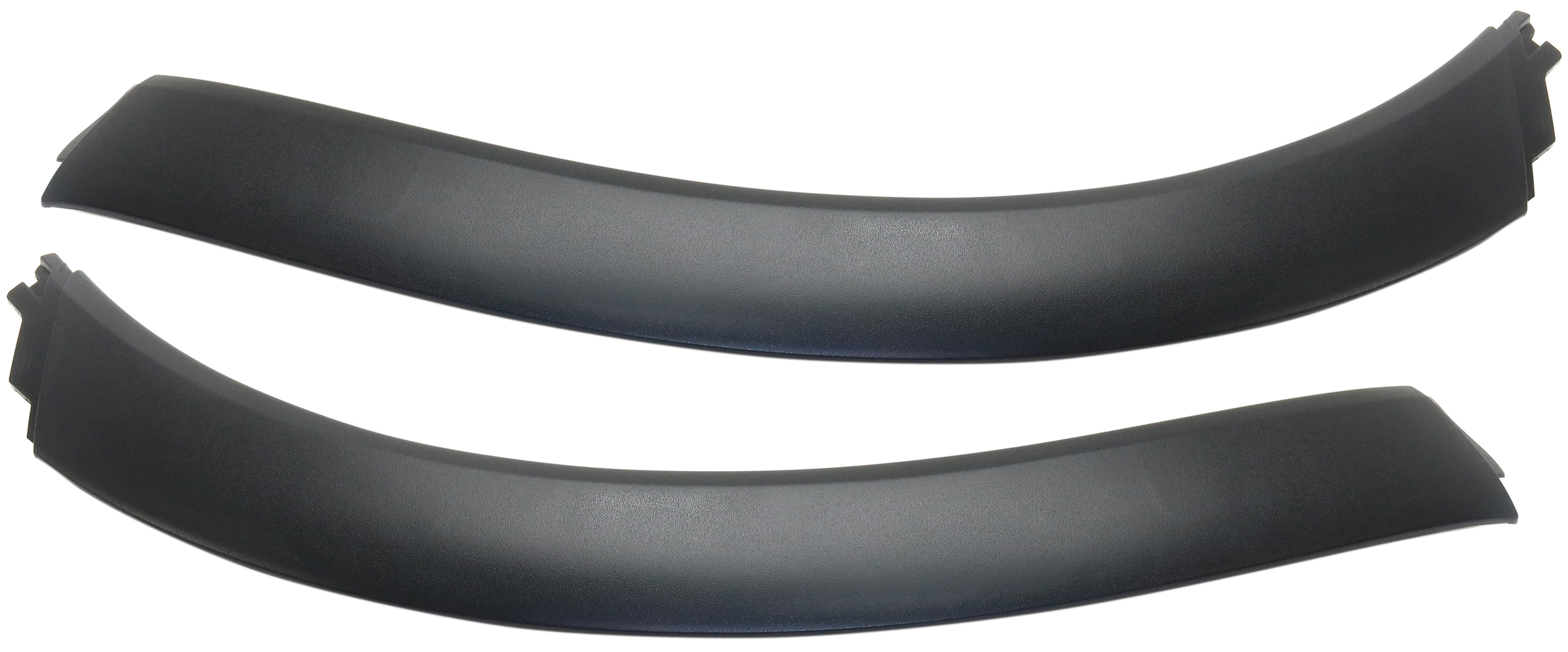 AM CAYENNE 11-14 FRONT WHEEL OPENING MOLDING RH AND LH Front Section Textured Blk 15-17 Hybrid Model Only SKU SET RP22130001 Partslink PO1290103 PO1291103 OEM 958559819009B9-958559820009B9