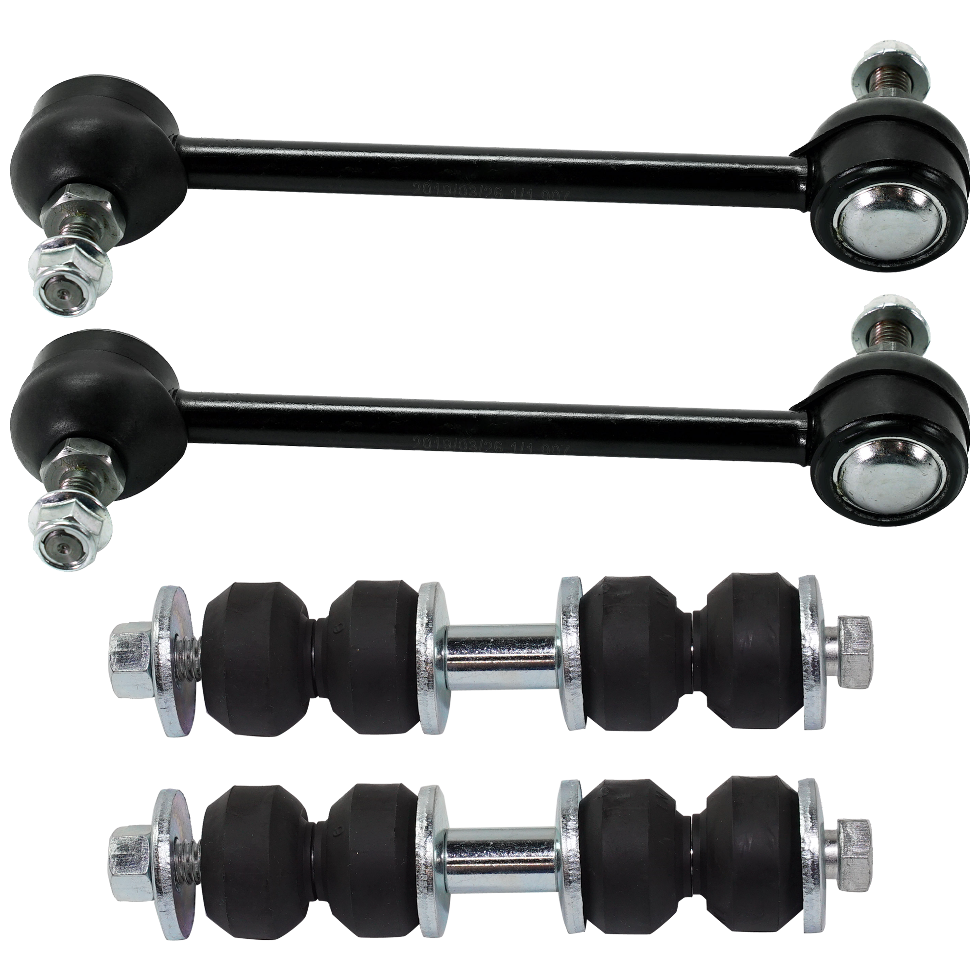AM GRAND PRIX 97-08 IMPALA 00-13 IMPALA LIMITED 14-16 FRONT AND REAR SWAY BAR LINK Set of 4 SKU SET RP28680002 OEM 18365-2651612-5451403-10311719