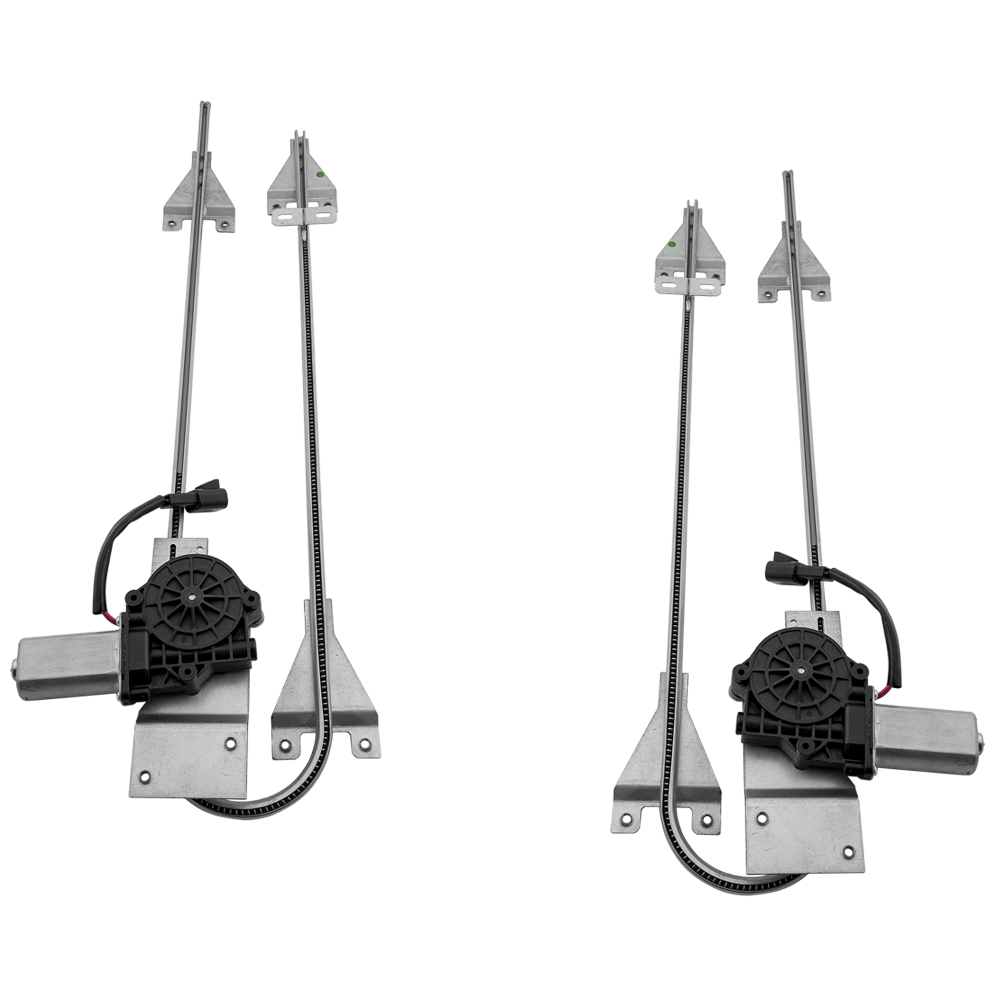AM PETERBILT 357 PETERBILT 378-90-96 PETERBILT 379-03-05 FRONT WINDOW REGULATOR RH AND LH Power w Motor Base Model SKU SET RP46290001 HD OEM R216011R R216011