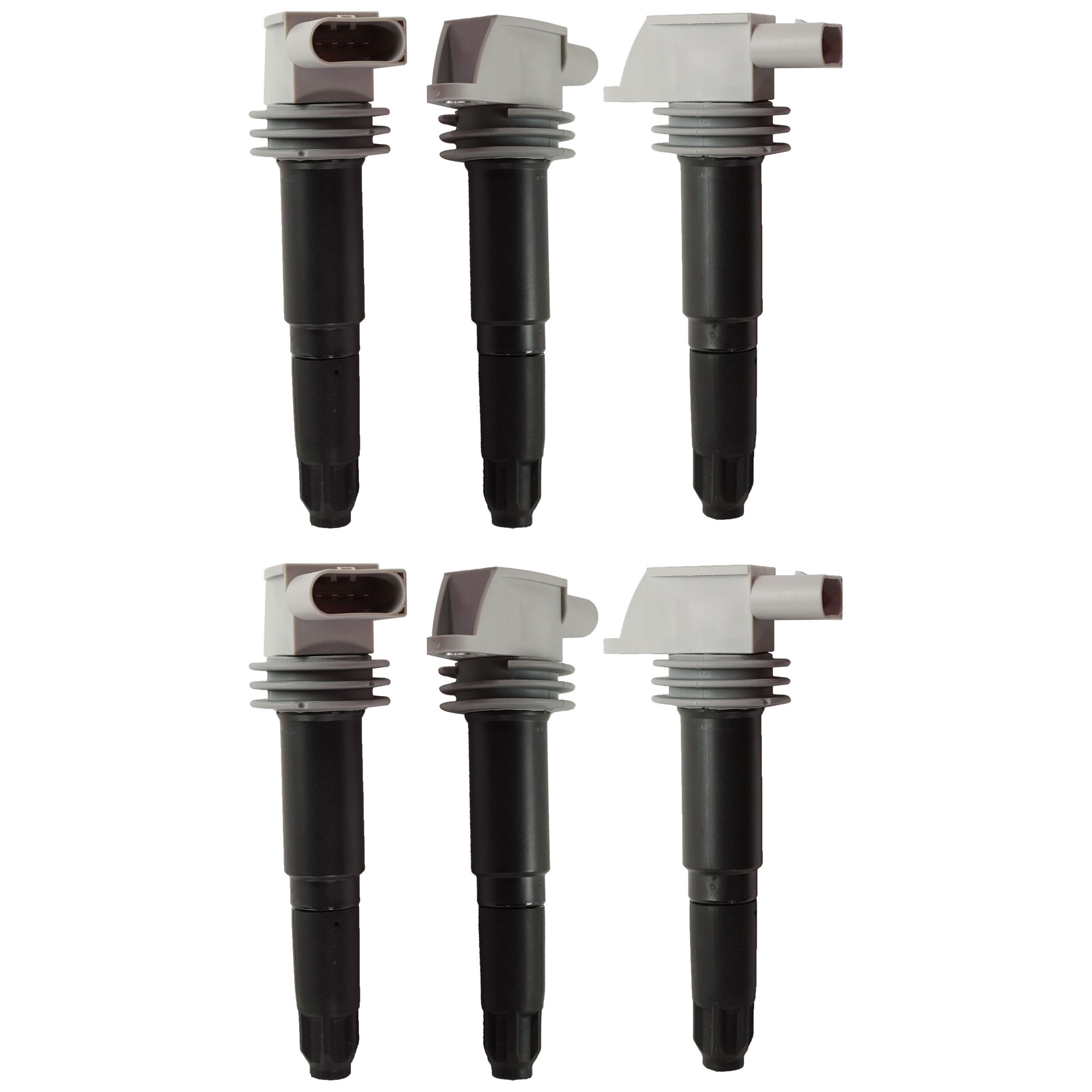 AM PORSCHE 911-09-19 IGNITION COIL Set of 6 For 6 Cylinder Eng. SKU SET RP50460006-6 OEM 9A160210402-9A160210403-9A1602