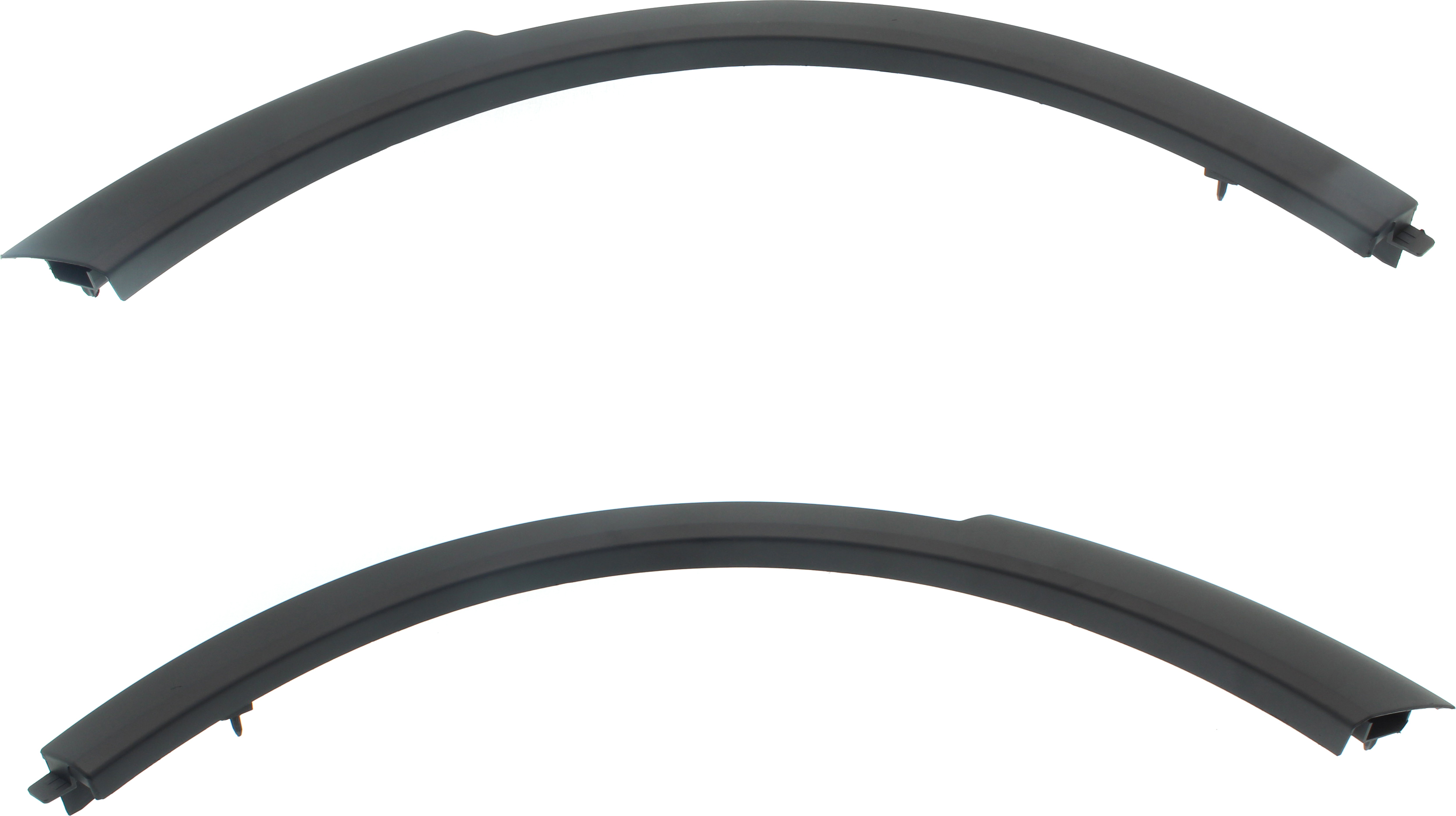 AM CAYENNE 11-14 REAR WHEEL OPENING MOLDING RH AND LH Front 2 Piece PTD Gray SKU SET RP55390001 Partslink PO1790104 PO1791104 OEM 95855982750G2X 95855982850G2X