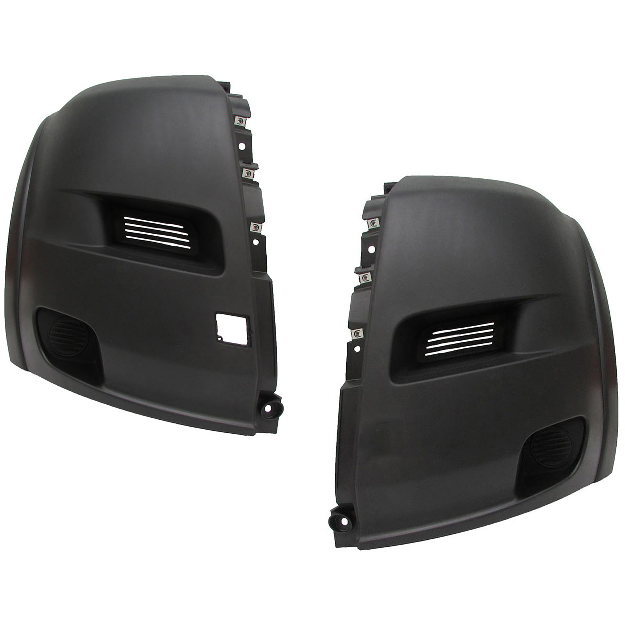 AM PROMASTER 19-22 FRONT BUMPER COVER RH AND LH Textured Outer w o Parking Aid Sensor w o Fog Light SKU SET RR01030005 Partslink CH1016108 CH1017108 OEM 1ZT91JXWAA 1ZT92JXWAA