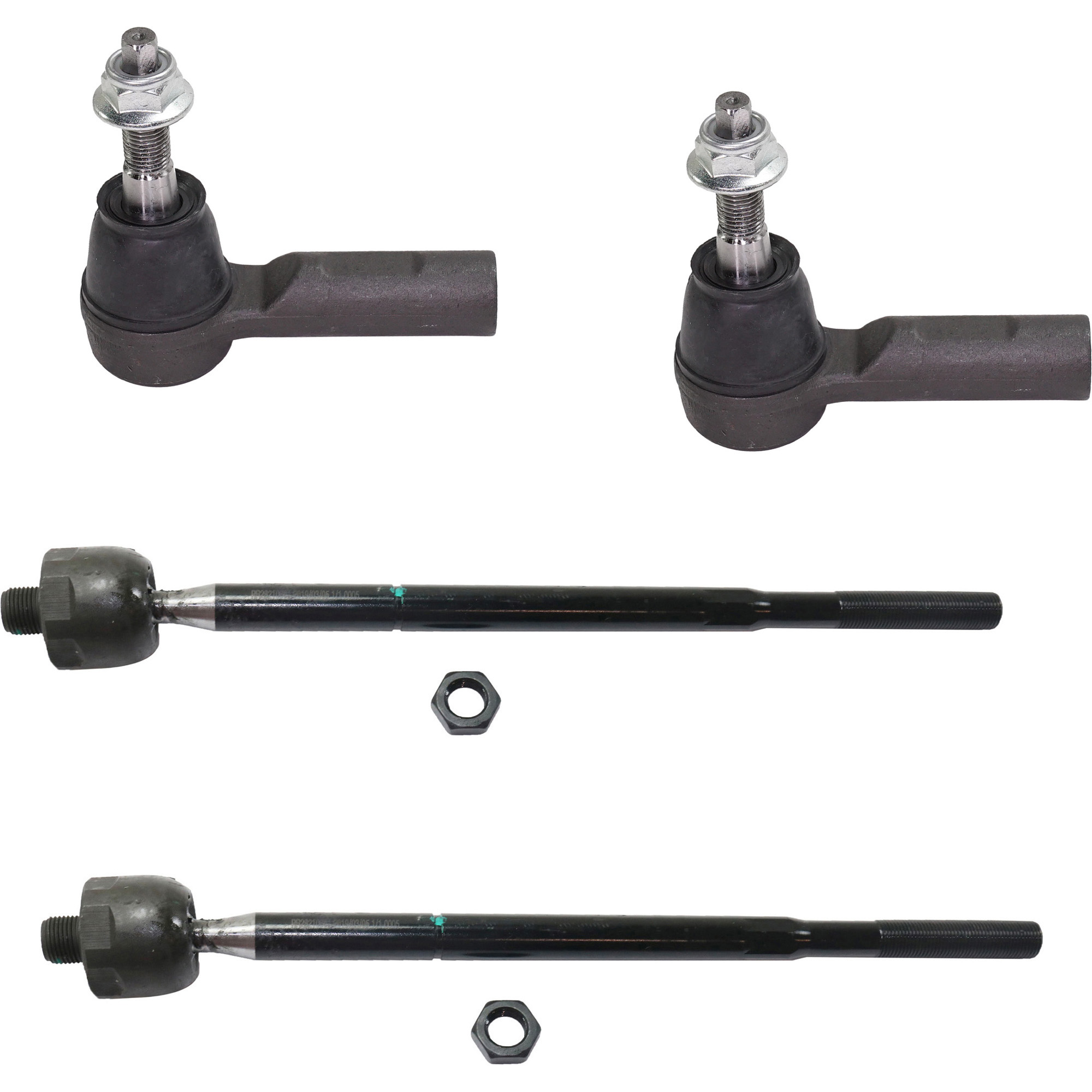 AM RAM 1500-13-18-1500 CLASSIC 19-22 FRONT TIE ROD END RH AND LH Inner and Outer SKU SET RR28210001-4 OEM 68166678AA TA5760-45A10049-401