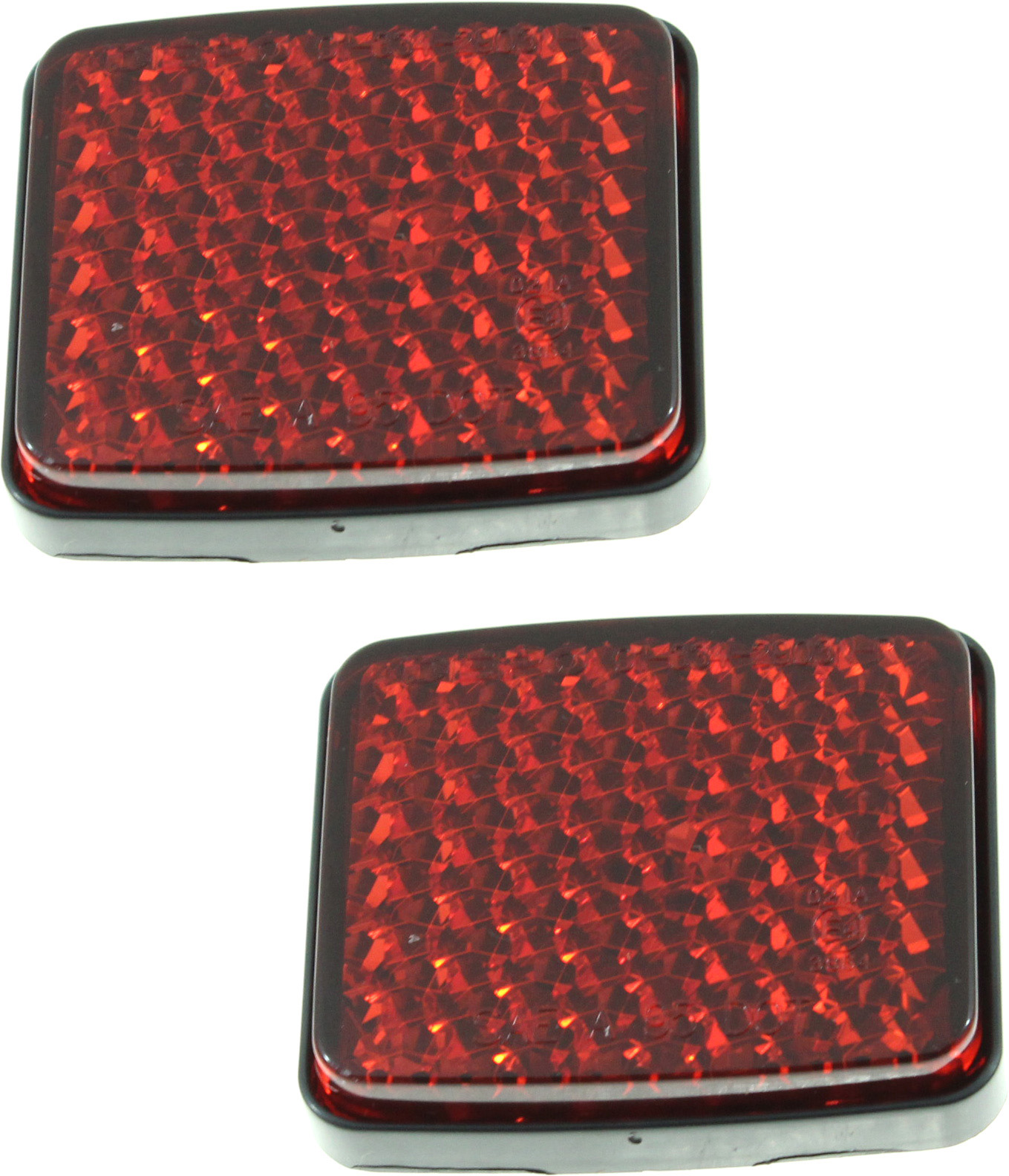 AM PROMASTER VAN 14-24 REAR BUMPER REFLECTOR RH AND LH SKU SET RR73530001-2 Partslink CH1184101 OEM 68098863AB