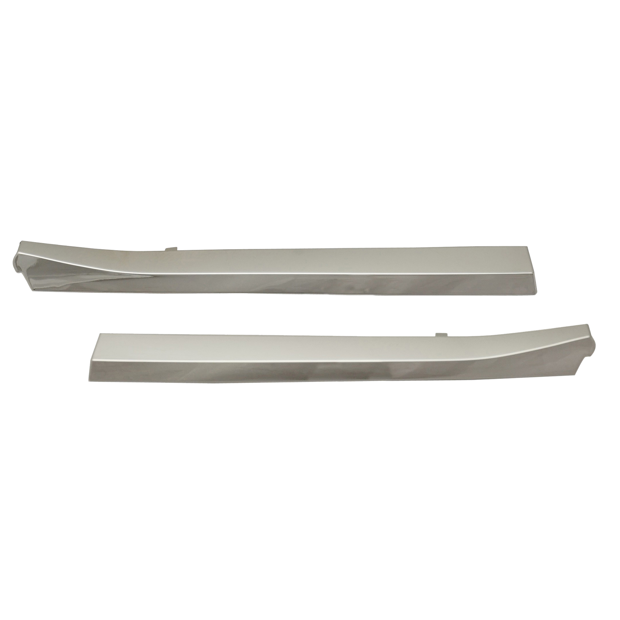 AM CROSSTREK 18-20 GRILLE MOLDING RH AND LH Chrome w o 50th Anniversary Edition SKU SET RS07110001 Partslink SU1213106 SU1212106 OEM 91123FL130-91123FL140