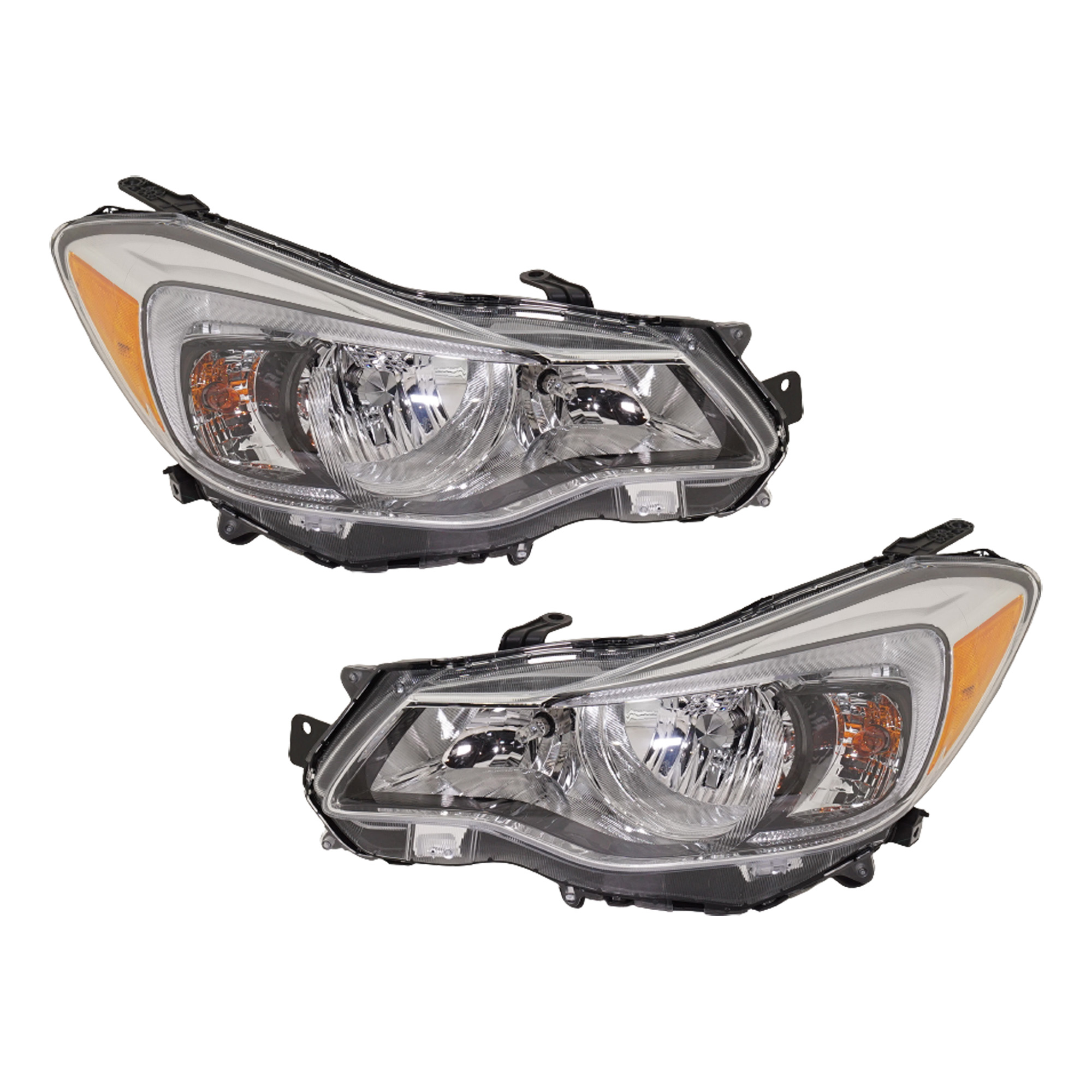 AM CROSSTREK 16-17 HEAD LAMP RH AND LH Assembly Halogen SKU SET RS10010023 Partslink SU2502167 SU2503167 OEM 84001FJ540-84001FJ550