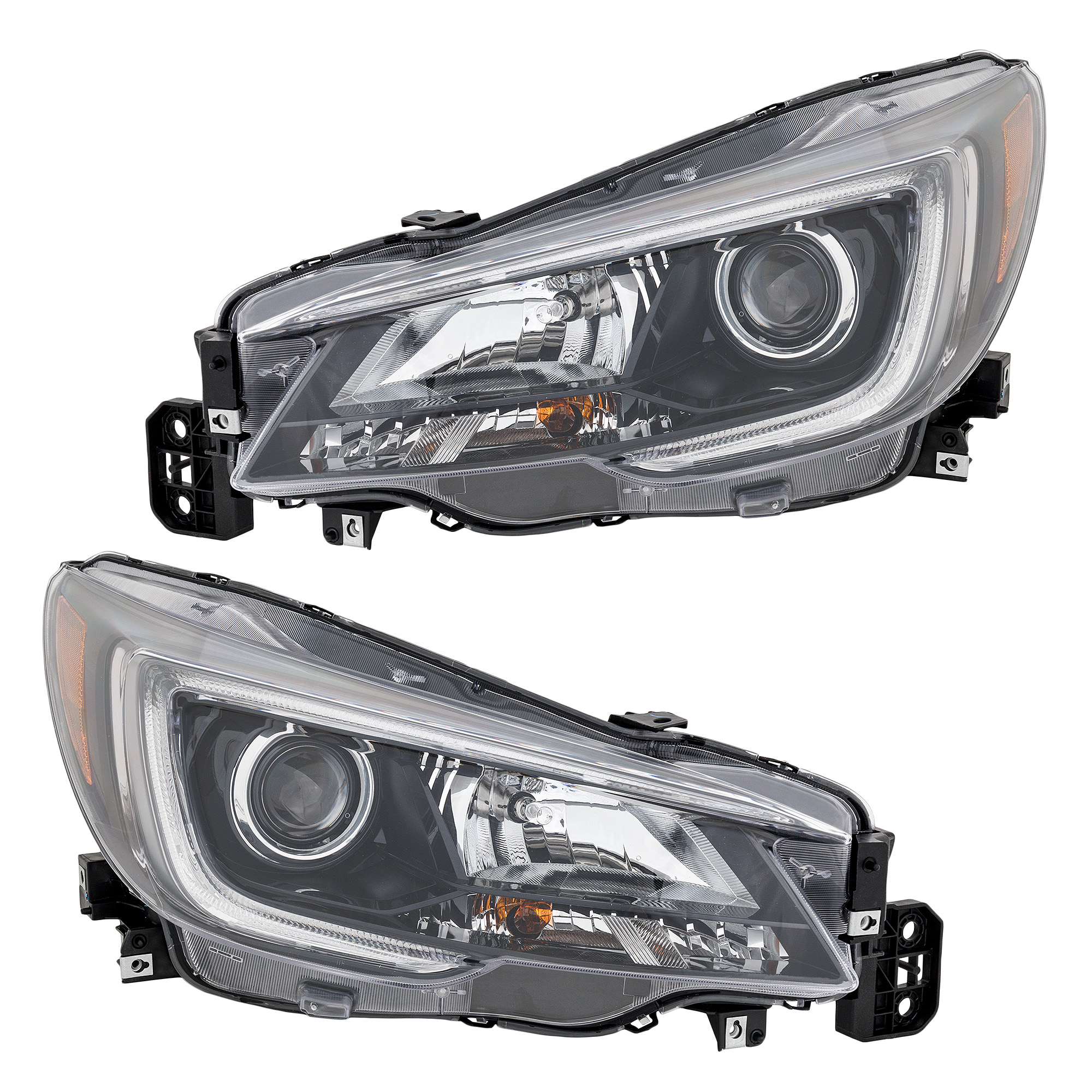 AM LEGACY OUTBACK 18-19 HEAD LAMP RH AND LH Assembly Halogen SKU SET RS10010027 Partslink SU2503162 SU2502162 OEM 84001AL10A 84001AL11A