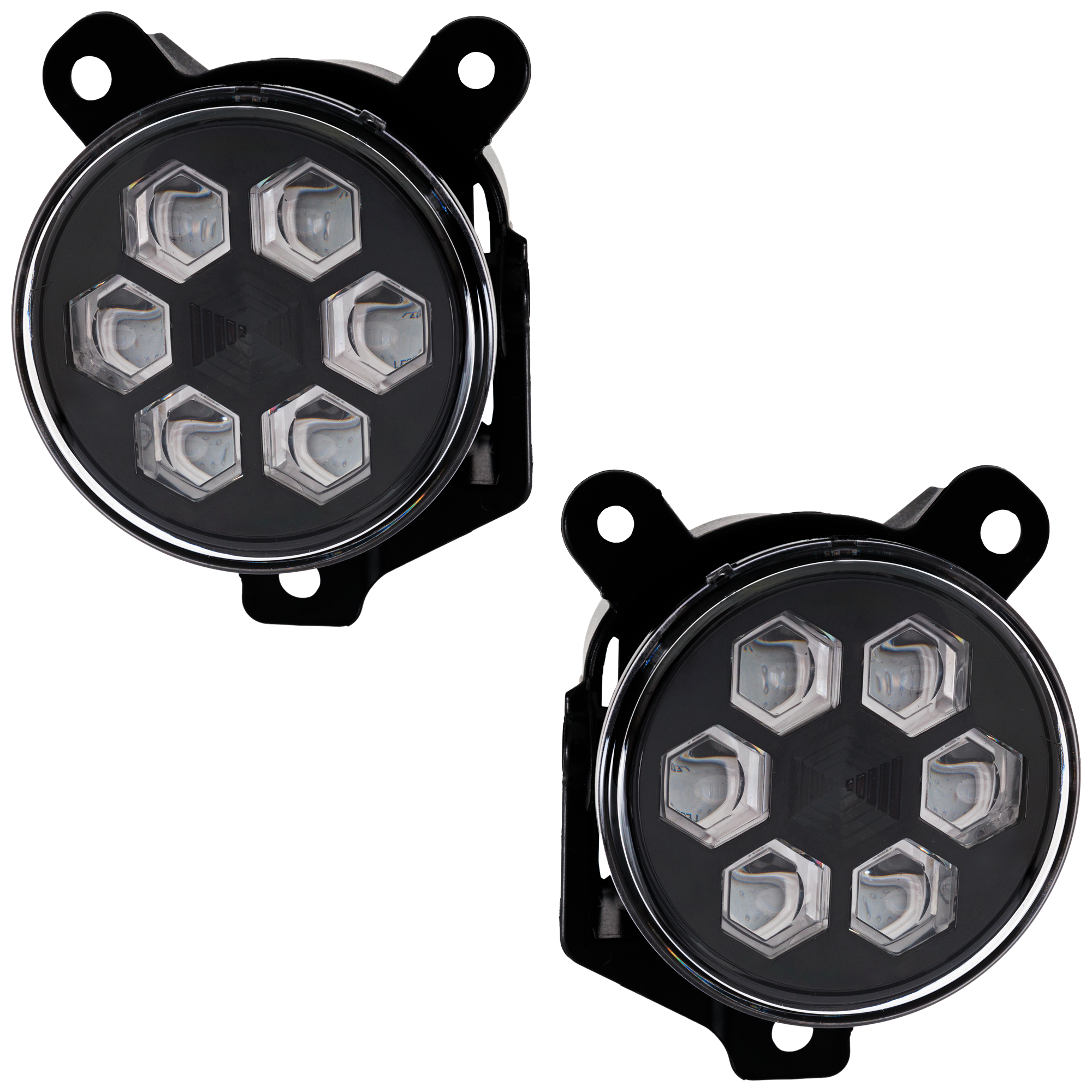 AM FORESTER 22-24 CROSSTREK 24-24 FOG LAMP RH AND LH Assembly LED Wilderness Model SKU SET RS10750029A Partslink SU2592133 SU2593133 OEM 84501SJ020-84501SJ030