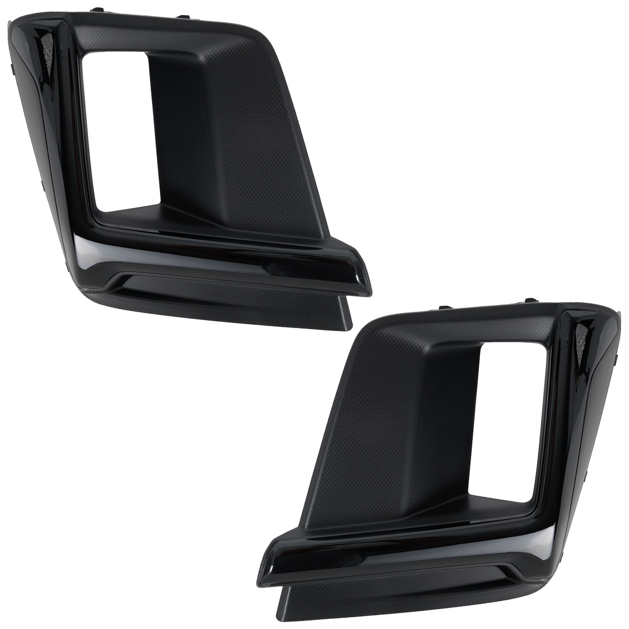AM FORESTER 22-24 FOG LAMP COVER RH AND LH Gloss Black Sport Model SKU SET RS10770007 Partslink SU1038130 SU1039130 OEM 57731SJ620-57731SJ630