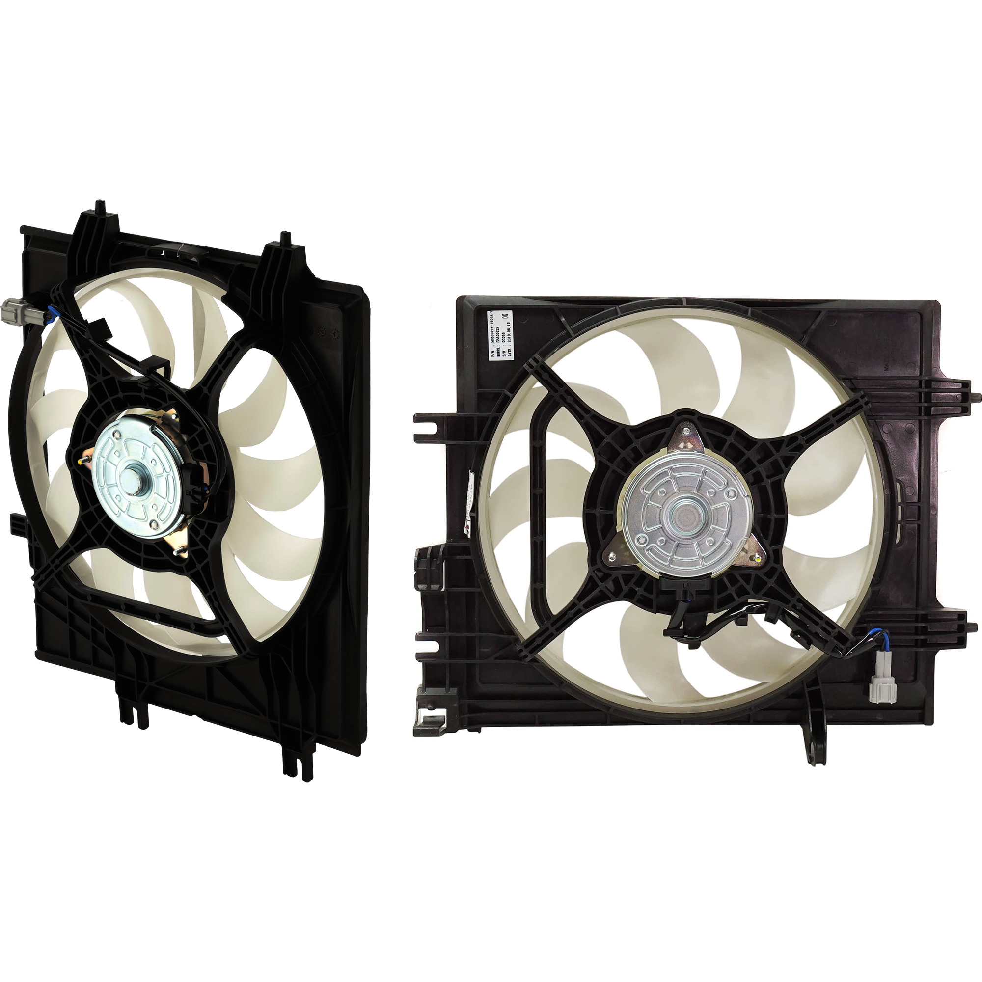 AM FORESTER 19-24 RADIATOR AND A C CONDENSER FAN ASSEMBLY 21-24 Exc. Wilderness Model SKU SET RS16090002 Partslink SU3113114 SU3115137 OEM 45131FL000-45122SJ000-45121FJ0