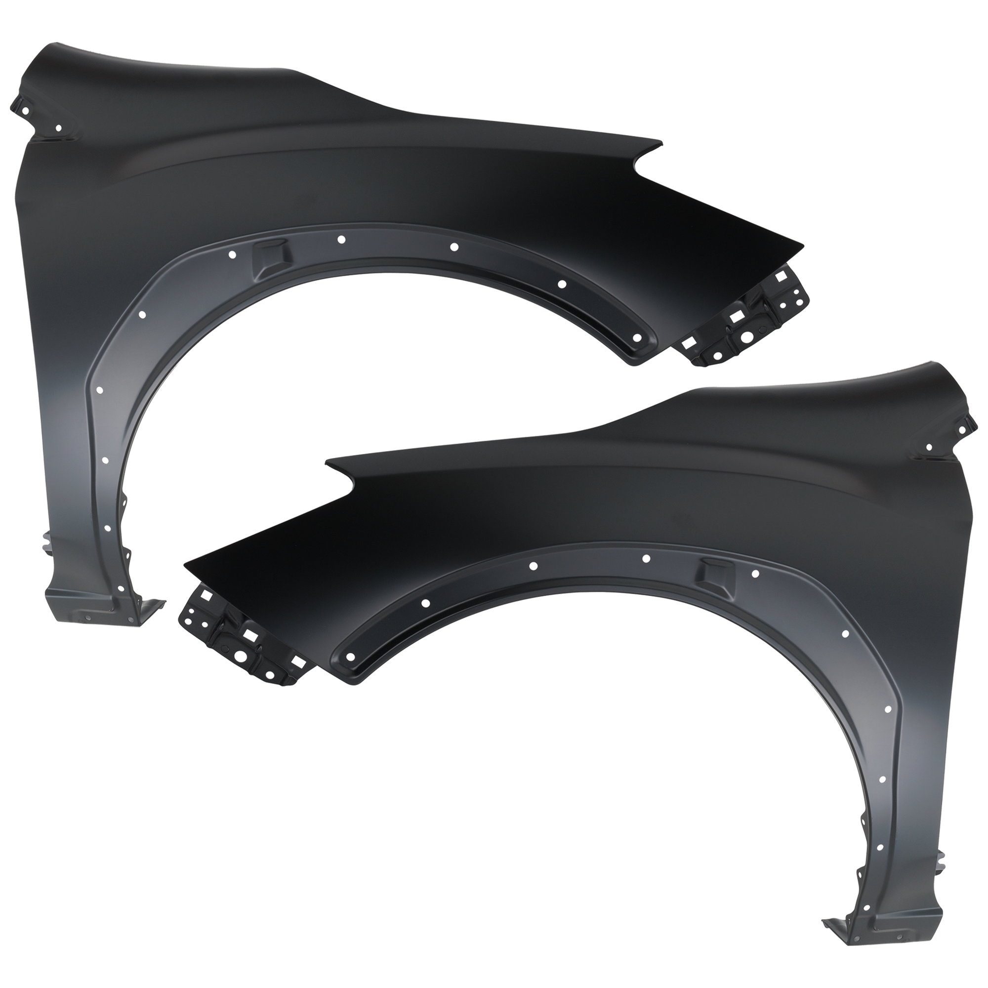 AM CROSSTREK 18-23 FRONT FENDER RH AND LH Primed CAPA SKU SET RS22010005Q Partslink SU1240151C SU1241151C OEM 57120FL0609P 57120FL0709P