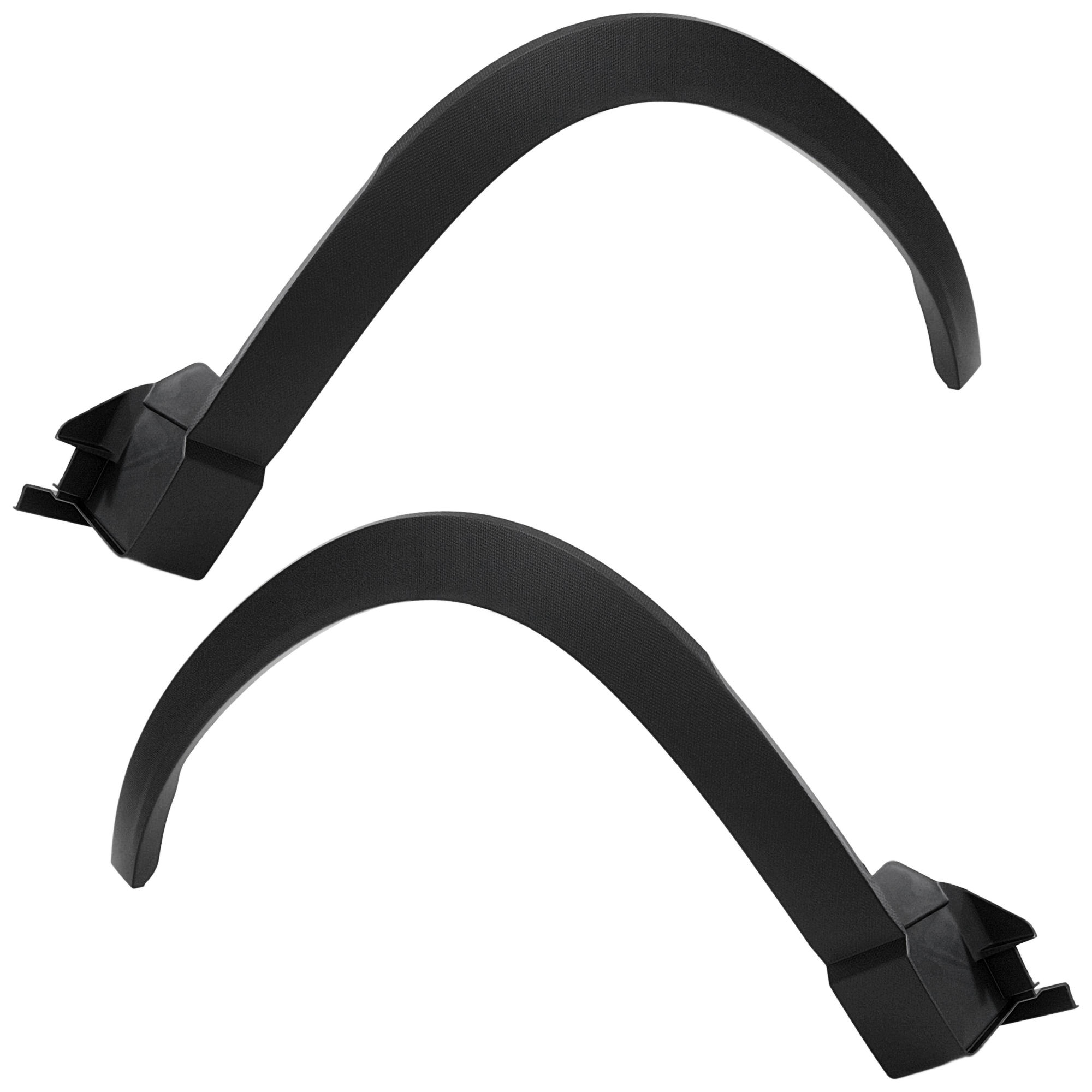 AM FORESTER 19-21 FRONT WHEEL OPENING MOLDING RH AND LH Assembly Plastic Textured Black SKU SET RS22130021 Partslink SU1291102 SU1290102 OEM 91112SJ200-91112SJ210