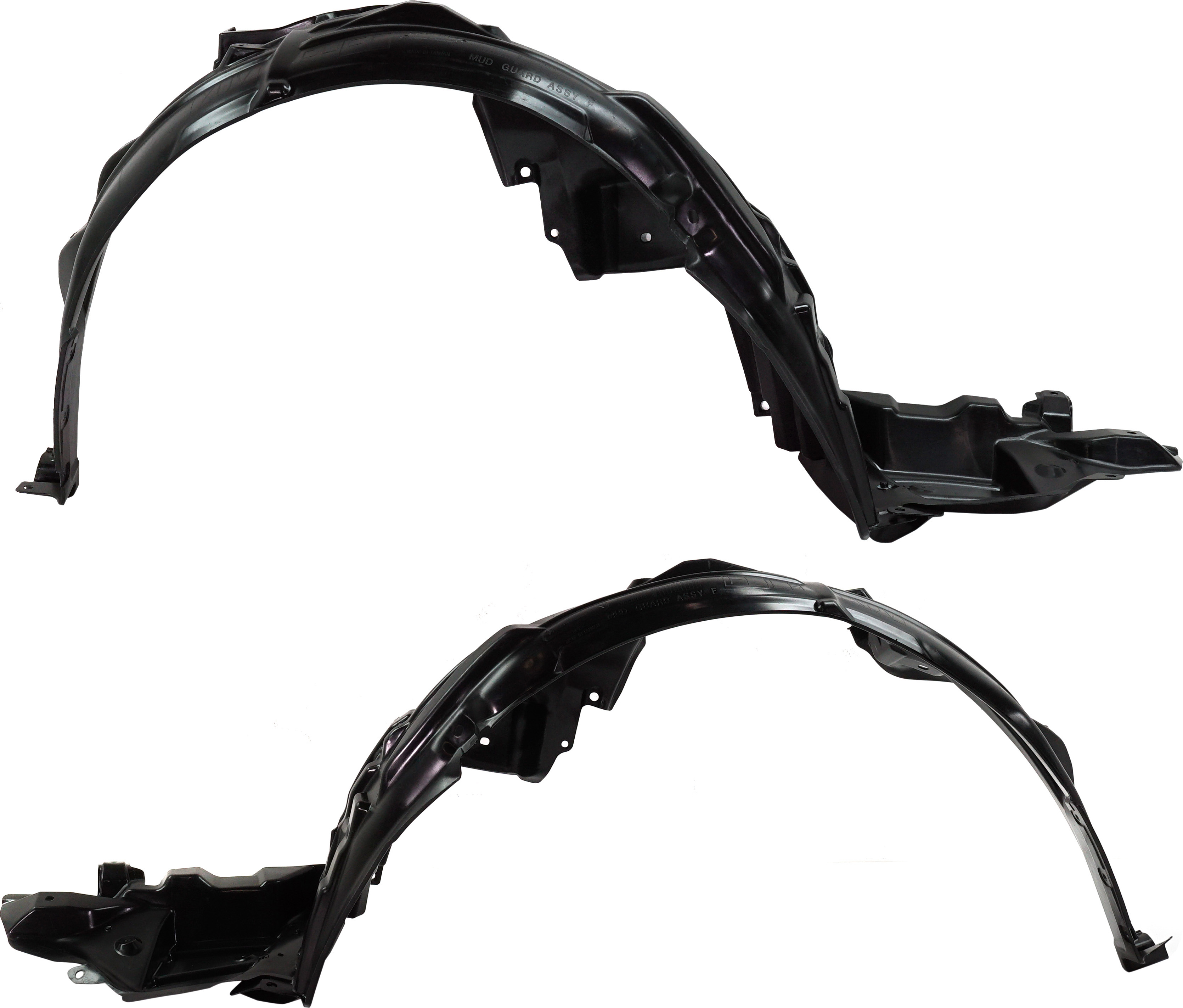 AM CROSSTREK 18-23 FRONT FENDER LINER RH AND LH 22-22 Hybrid Models SKU SET RS22210005 Partslink SU1248131 SU1249131 OEM 59110FL040-59110FL050