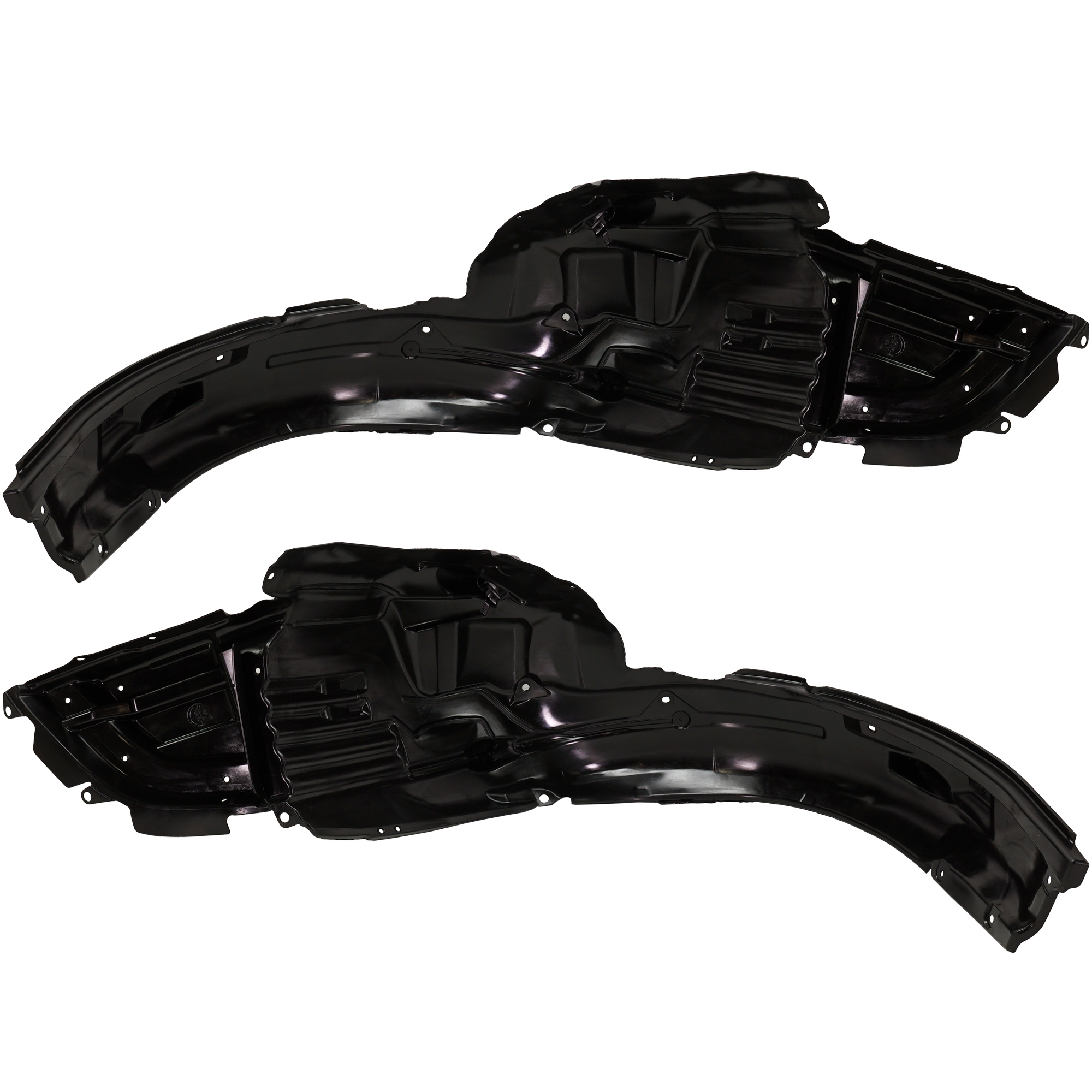 AM OUTBACK 13-14 FRONT FENDER LINER RH AND LH Assembly SKU SET RS22210011 Partslink SU1249135 SU1248135 OEM 59120AJ02C 59120AJ03C