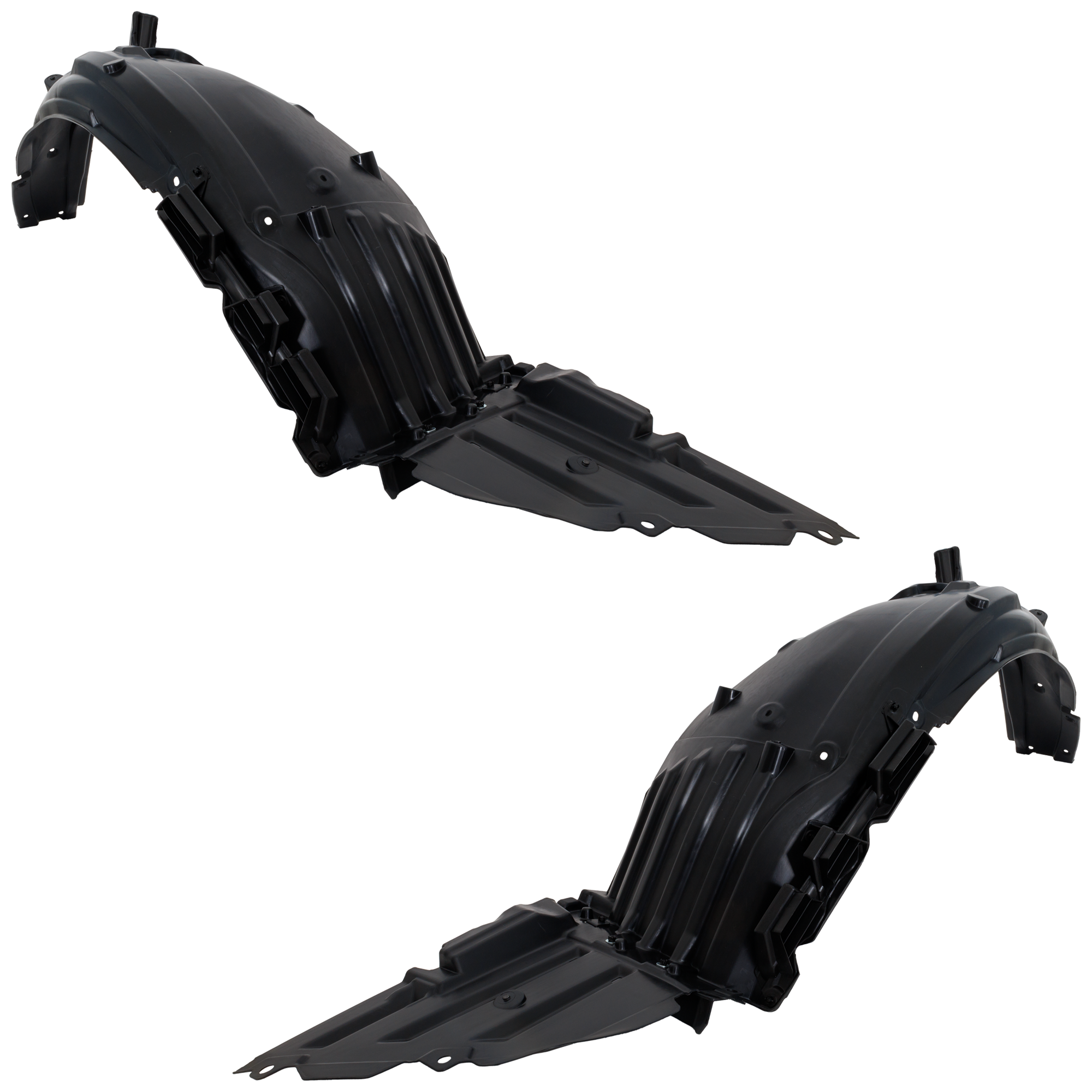 AM OUTBACK 20-22 FRONT FENDER LINER RH AND LH Set of 2 CAPA SKU SET RS22210015Q Partslink SU1248137C SU1249137C OEM 59110AN02A 59110AN03A
