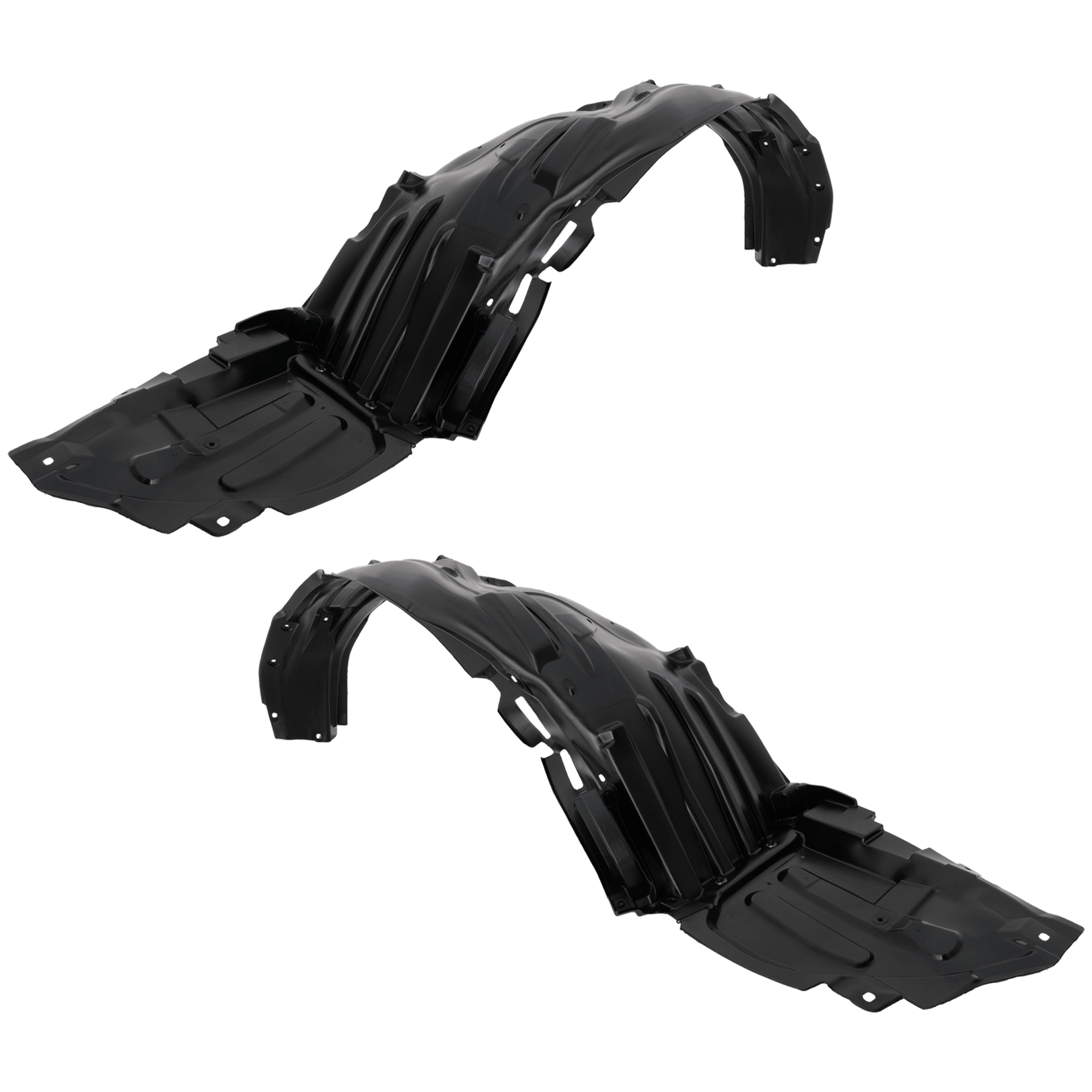 AM WRX 22-23 FRONT FENDER LINER RH AND LH Assembly Polyethylene Injection Form w o Insulation Foam SKU SET RS22210027 Partslink SU1248143 SU1249143 OEM 59110VC020-59110VC030