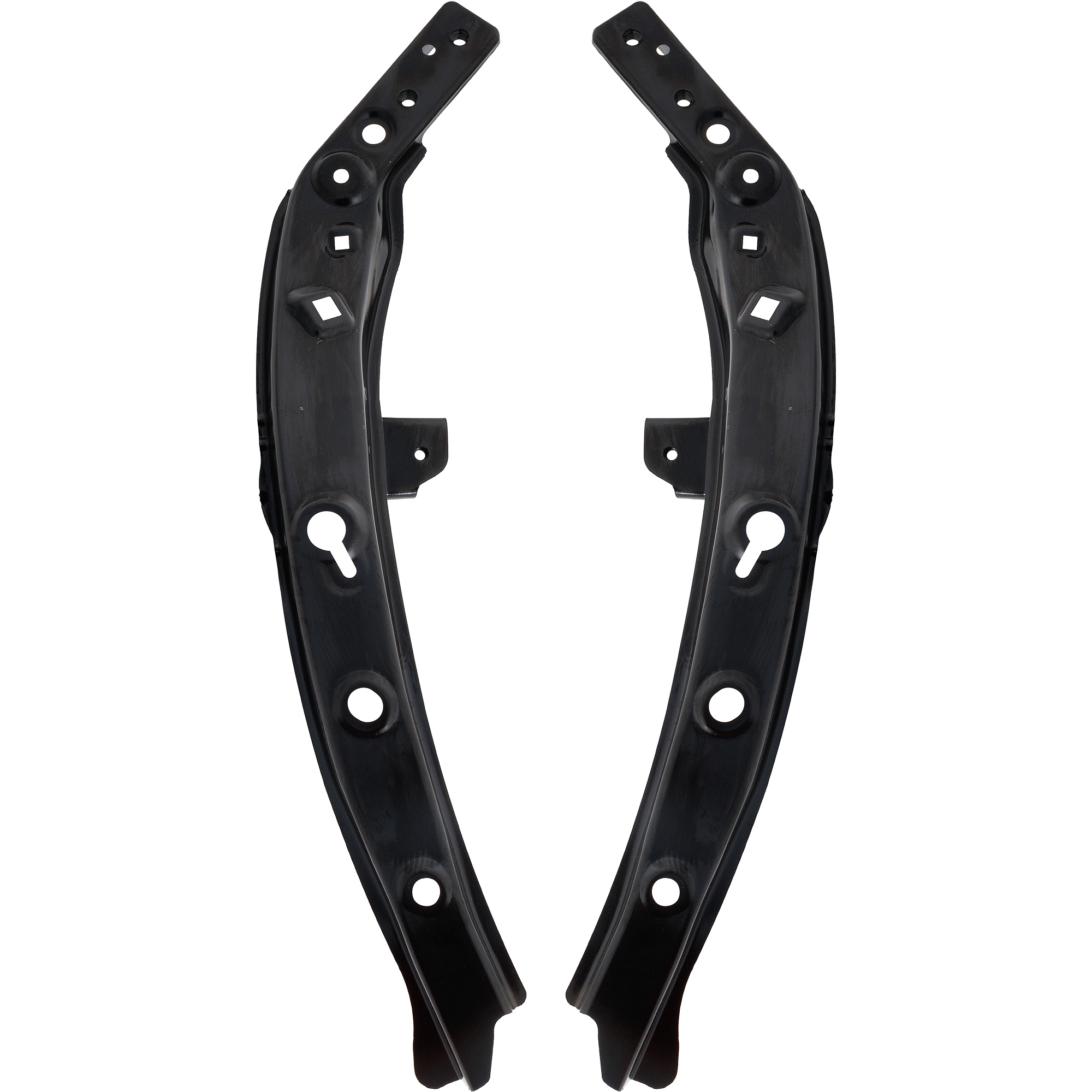 AM ASCENT 19-25 RADIATOR SUPPORT UPPER RH AND LH Side Tie Bar Support Steel CAPA SKU SET RS25030003Q Partslink SU1225171C SU1225172C OEM 53029XC02A9P 53029XC03A9P