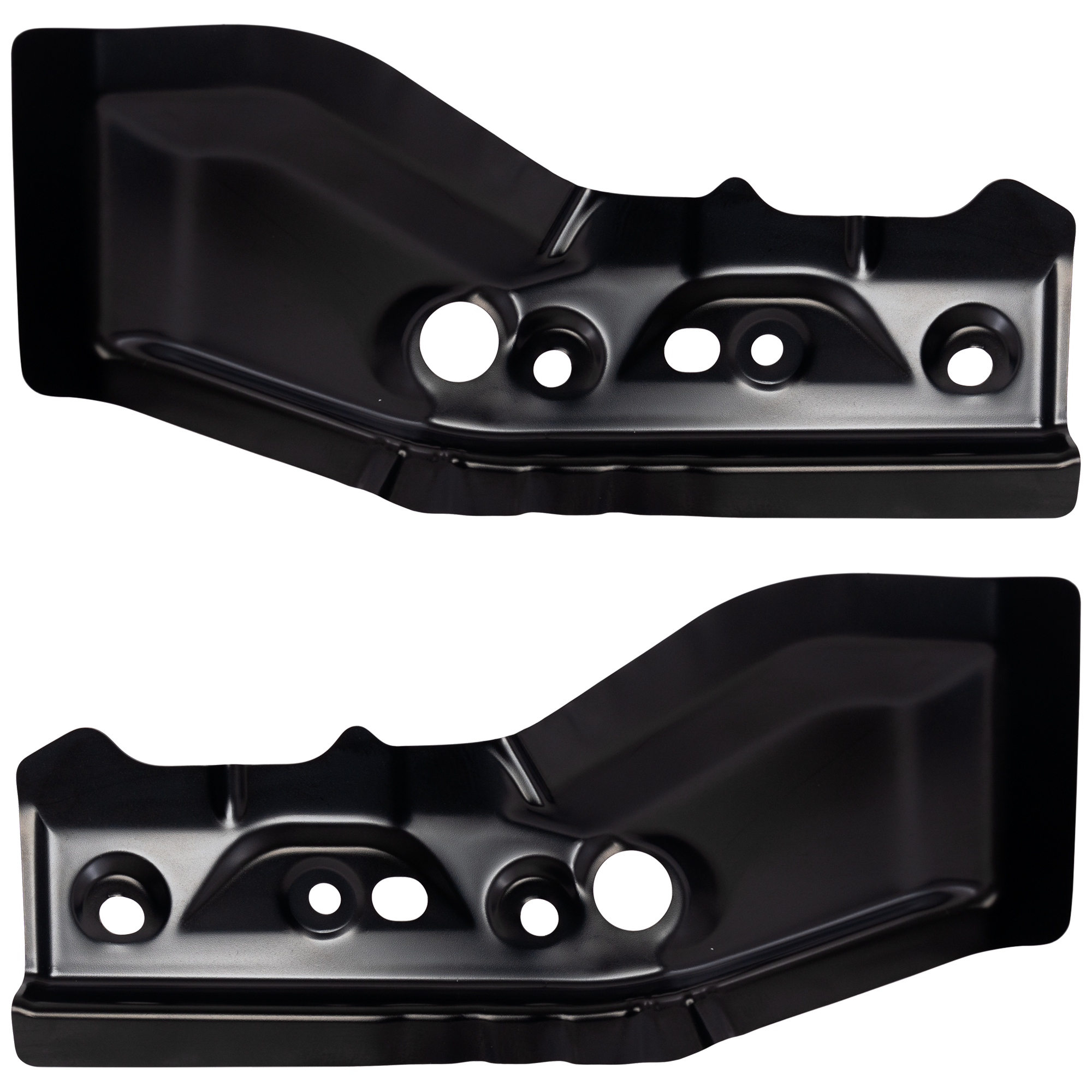 AM LEGACY OUTBACK 10-14 RADIATOR SUPPORT RH AND LH Steel Outer Lower SKU SET RS25050005 Partslink SU1225175 SU1225174 OEM 51231AJ00A9P 51231AJ01A9P