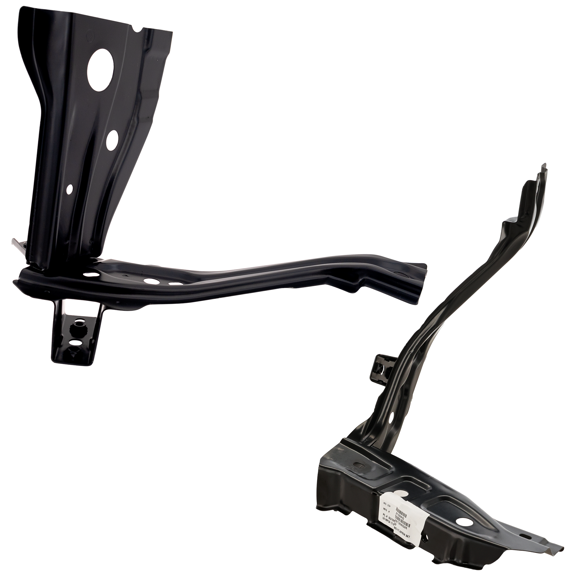 AM IMPREZA 17-23 RADIATOR SUPPORT BRACKET RH AND LH Apron Support SKU SET RS25270001 Partslink SU1247103 SU1246103 OEM 51690FL00A9P 51690FL01A9P