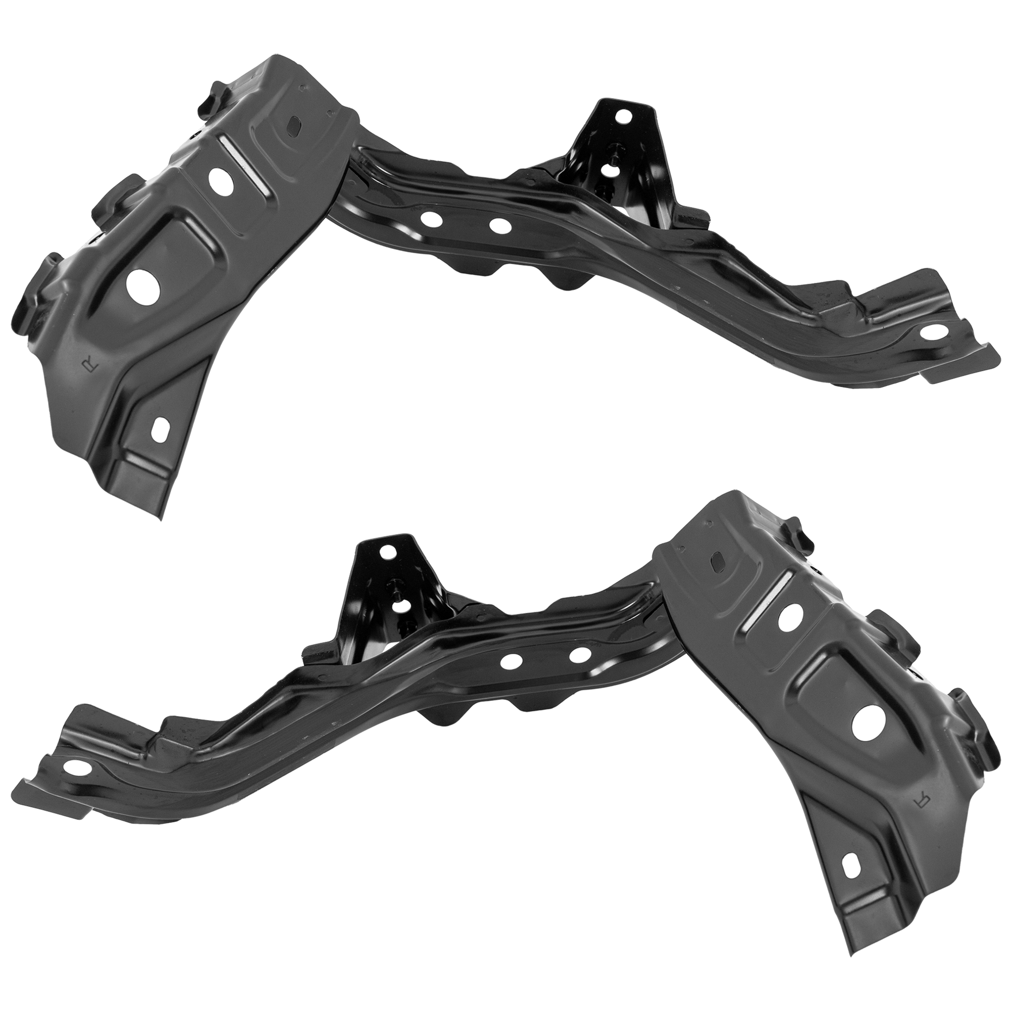 AM FORESTER 19-21 RADIATOR SUPPORT BRACKET RH AND LH Apron Support SKU SET RS25270003 Partslink SU1247102 SU1246102 OEM 51690SJ0509P 51690SJ0609P