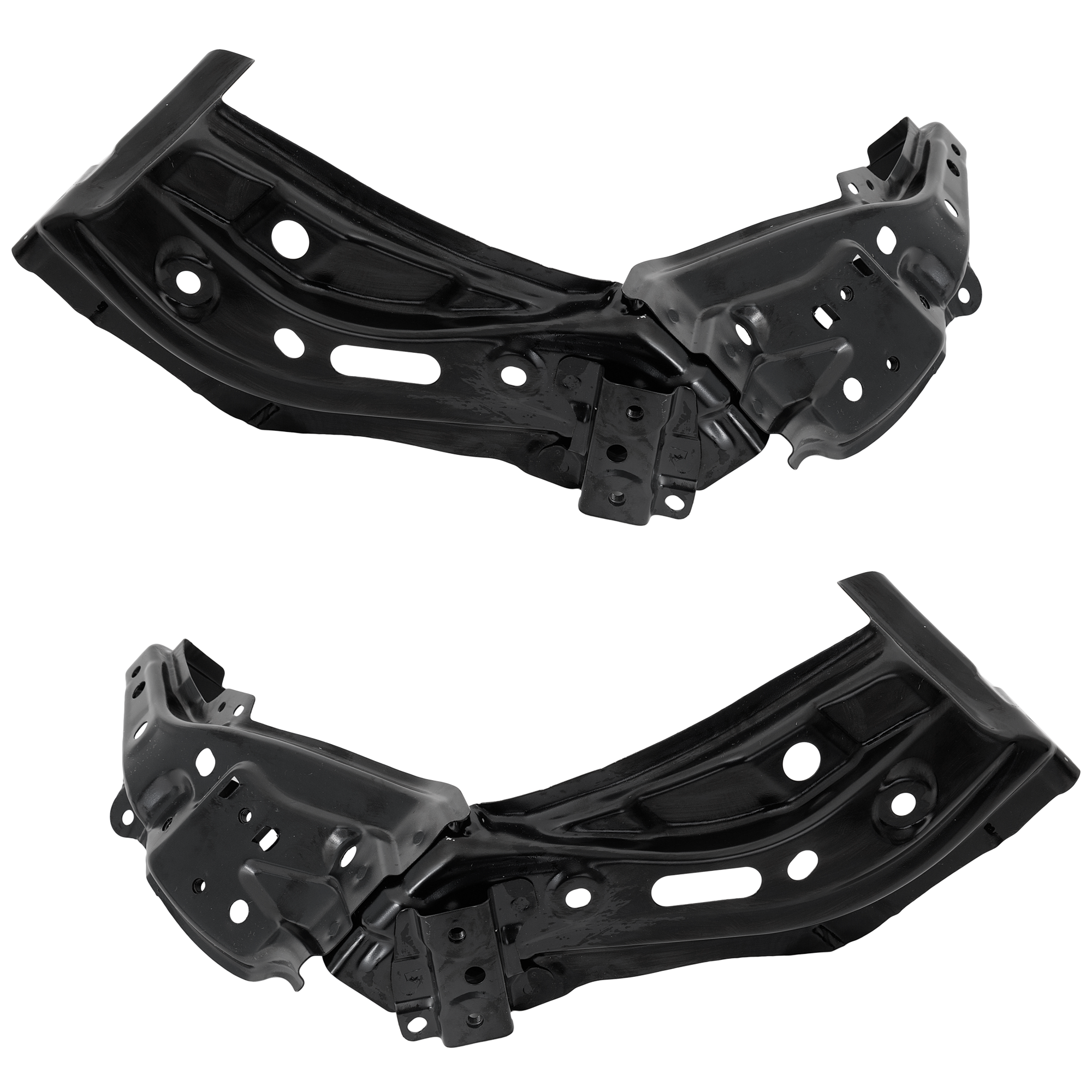 AM FORESTER 14-18 RADIATOR SUPPORT BRACKET RH AND LH SKU SET RS25270007 Partslink SU1247101 SU1246101 OEM 51610SG1209P 51610SG1309P