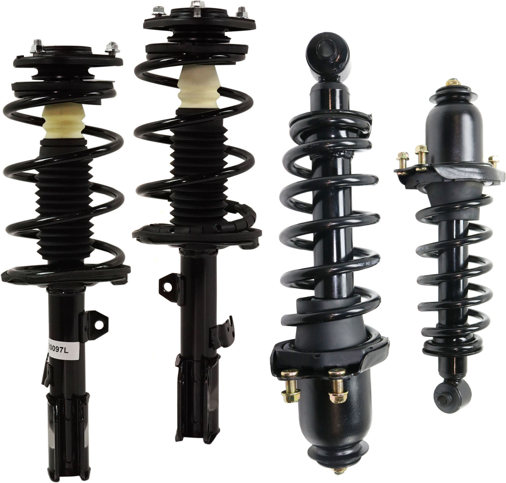 AM TC 05-10 FRONT AND REAR FULLY LOADED STRUT RH AND LH Set of 4 SKU SET RS28050037-4 D OEM 172390-869218-501723909-485108