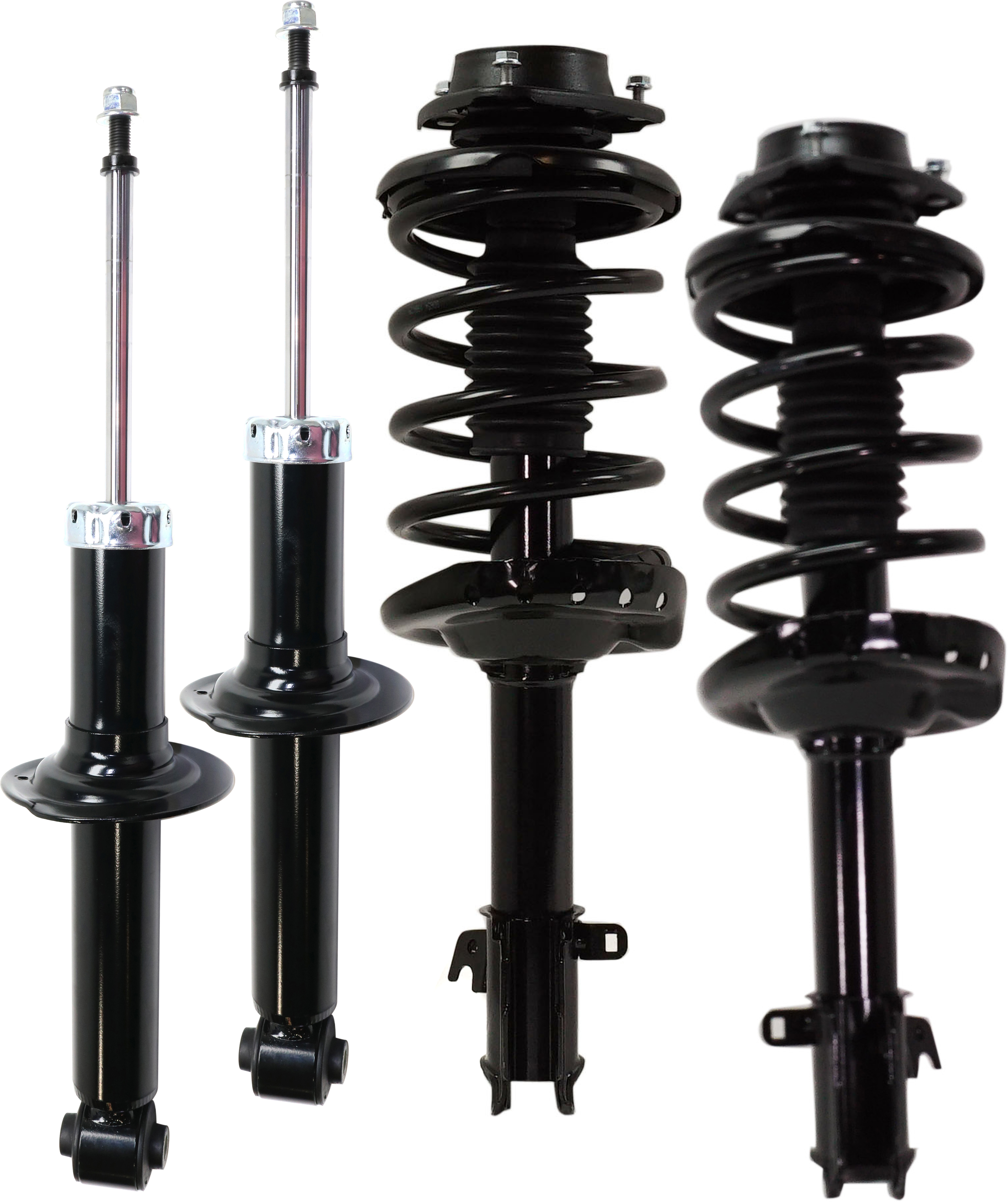 AM OUTBACK 10-12 FRONT AND REAR SHOCK AND FULLY LOADED STRUT RH AND LH Set of 4-2.5L Automatic CVT Transmission 3.6L Eng. SKU SET RS28050039-4 OEM 20365AJ02B 34SB1128-272687 SR4