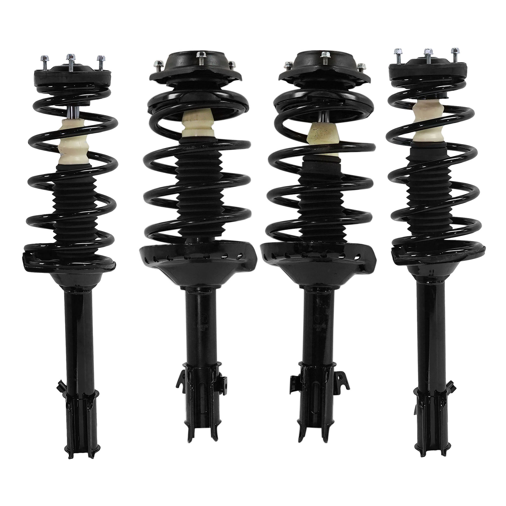 AM FORESTER 04-04 FRONT AND REAR FULLY LOADED STRUT RH AND LH Set of 4 SKU SET RS28050065-4 OEM 92140283 LS5390462L 1331583L 2