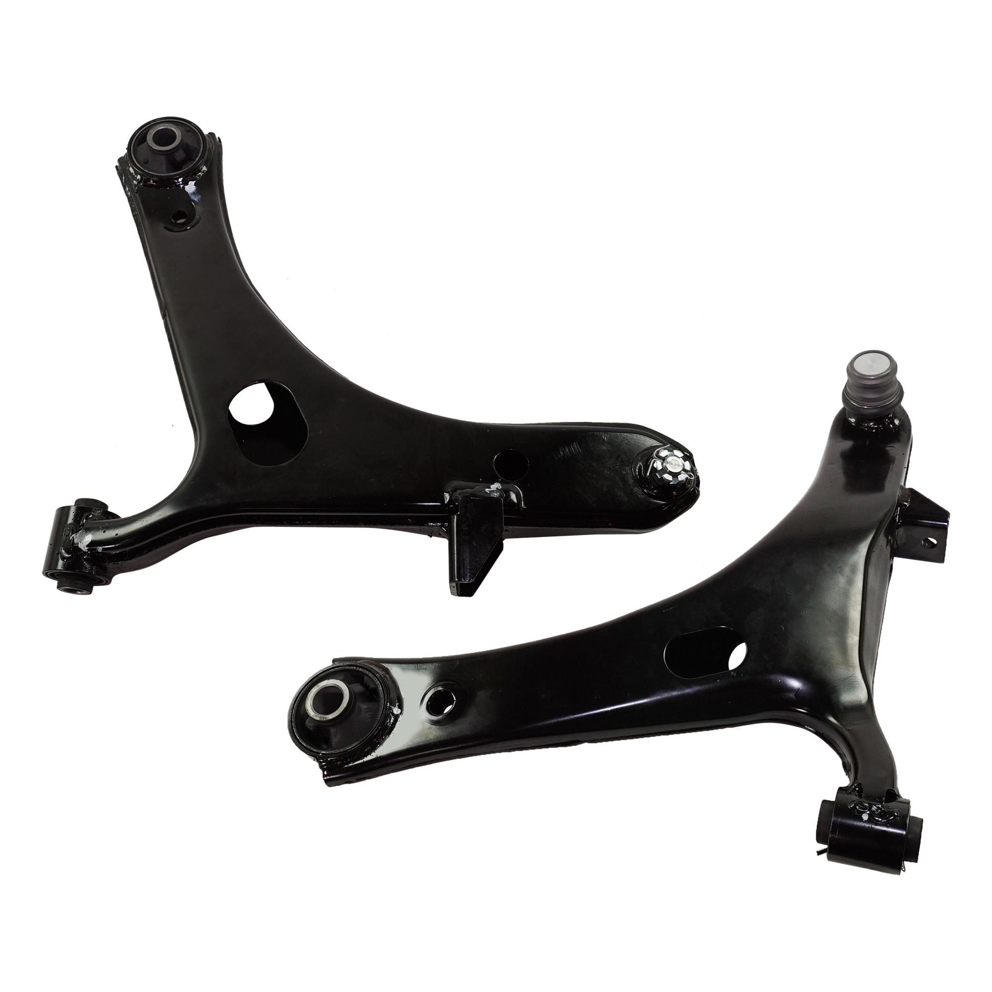AM IMPREZA 12-16 FRONT CONTROL ARM RH AND LH Lower Set of 2 w Ball Joint and Bushing Except WRX Model SKU SET RS28150017 OEM 20202FJ000-20202FJ010