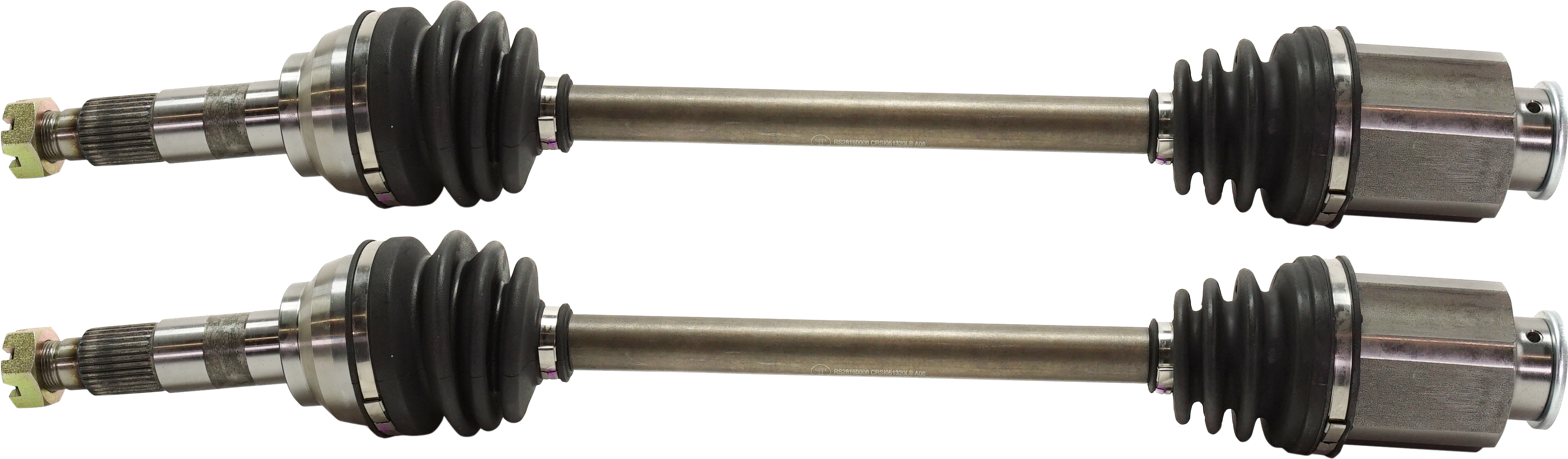 AM DL GL GL 10-85-89 LOYALE 90-94 FRONT CV AXLE ASSEMBLY RH AND LH Set of 2 SKU SET RS28160008-2