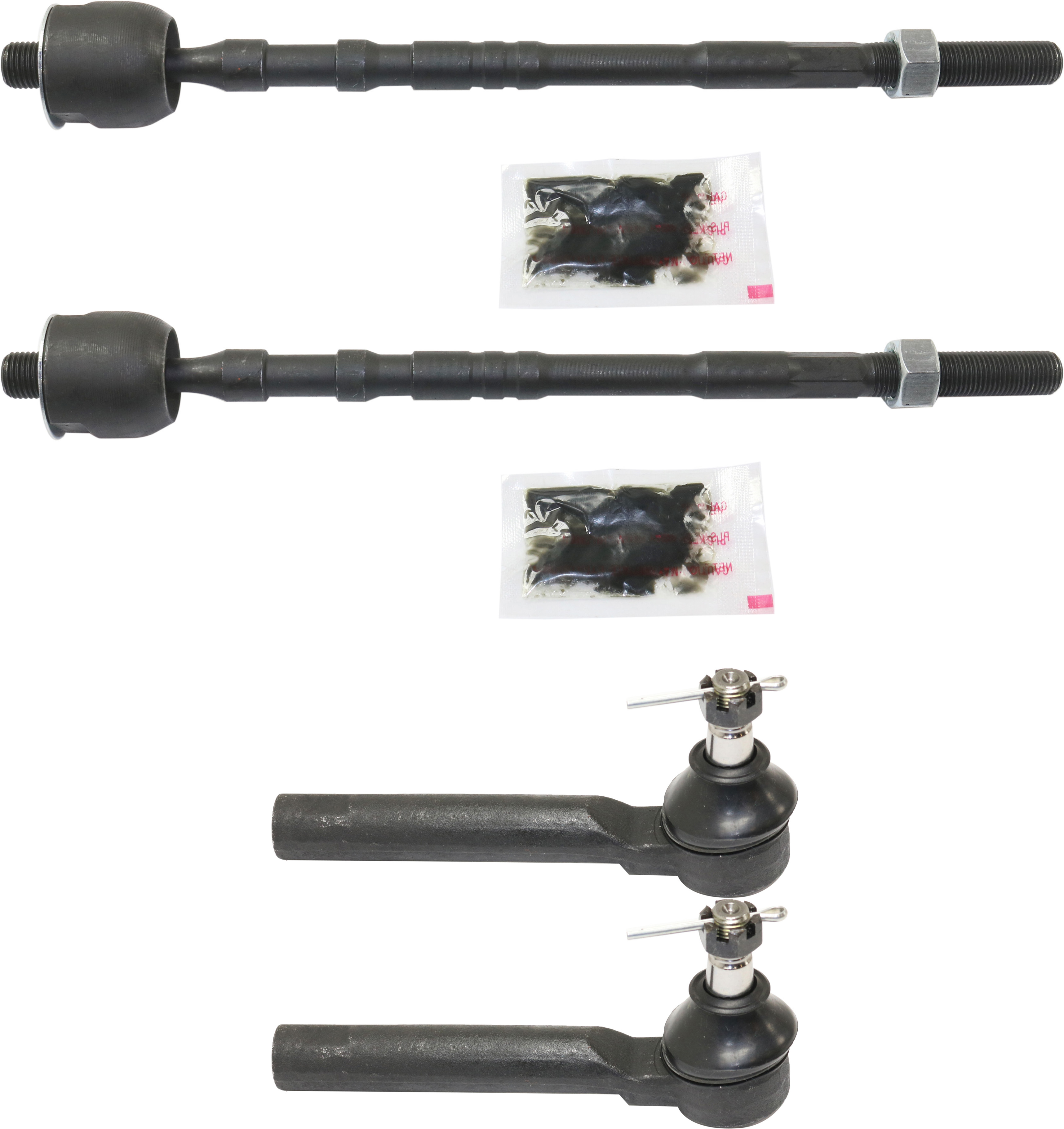 AM IMPREZA 02-04 FRONT TIE ROD END RH AND LH Inner and Outer SKU SET RS28210002-4 OEM 1014585-2693389-4012052-34141A