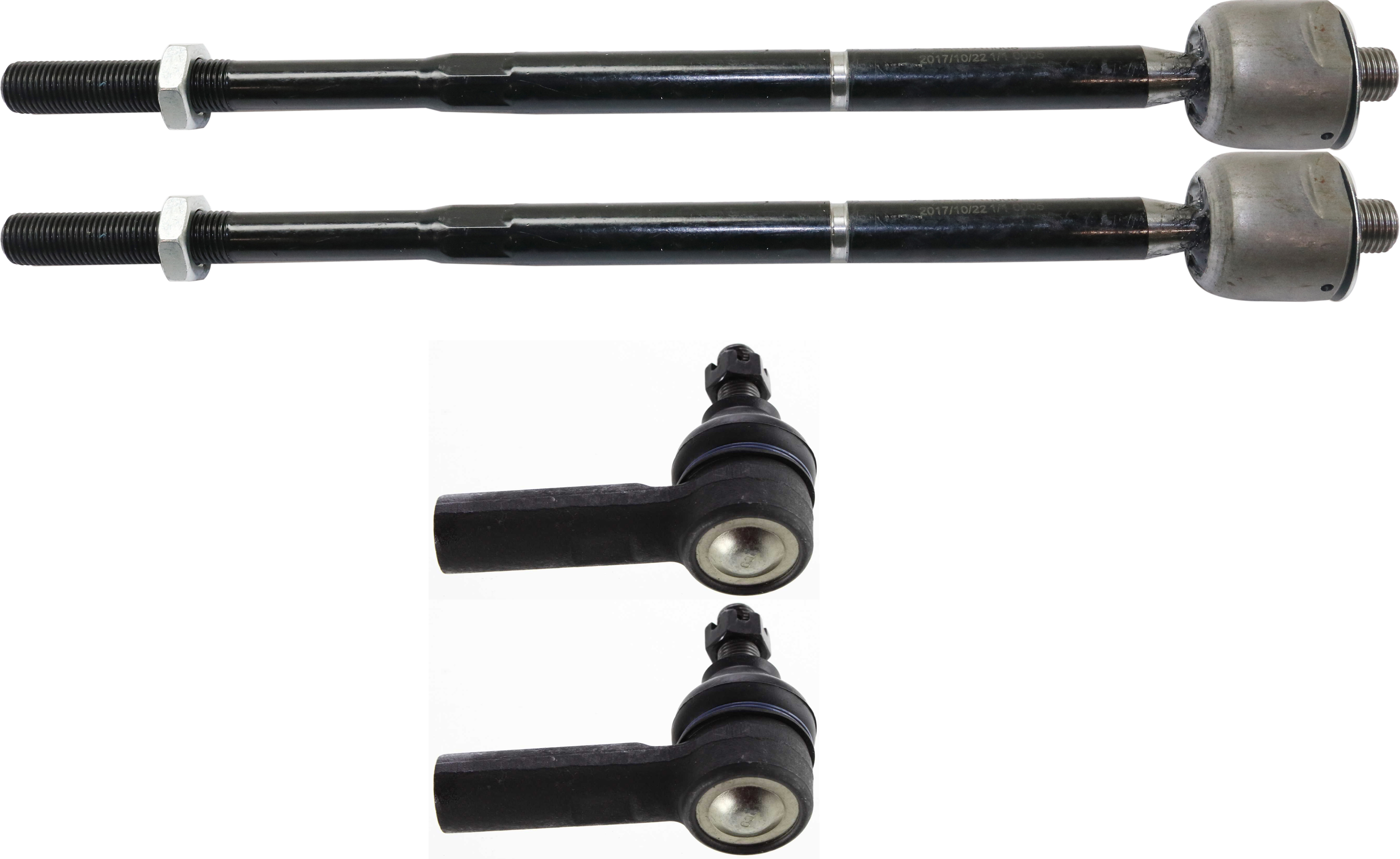 AM XA 04-06 FRONT TIE ROD RH AND LH Inner and Outer Set of 4 SKU SET RS28210008-4 OEM 356001000000000000000000000