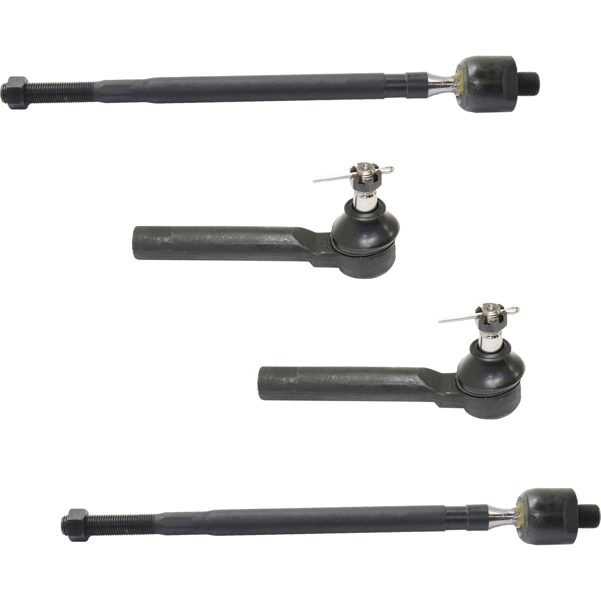 AM FORESTER 09-13 WRX 15-17 FRONT TIE ROD END RH AND LH Inner and Outer SKU SET RS28210016-4 OEM 1014585-2693389-4012052-34141A