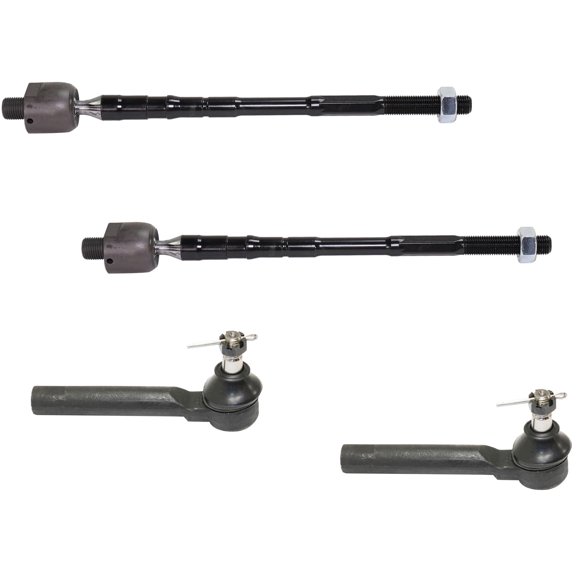 AM IMPREZA 12-16 FRONT TIE ROD END RH AND LH Inner and Outer SKU SET RS28210038-4 OEM 1014585-2693389-4012052-34141A