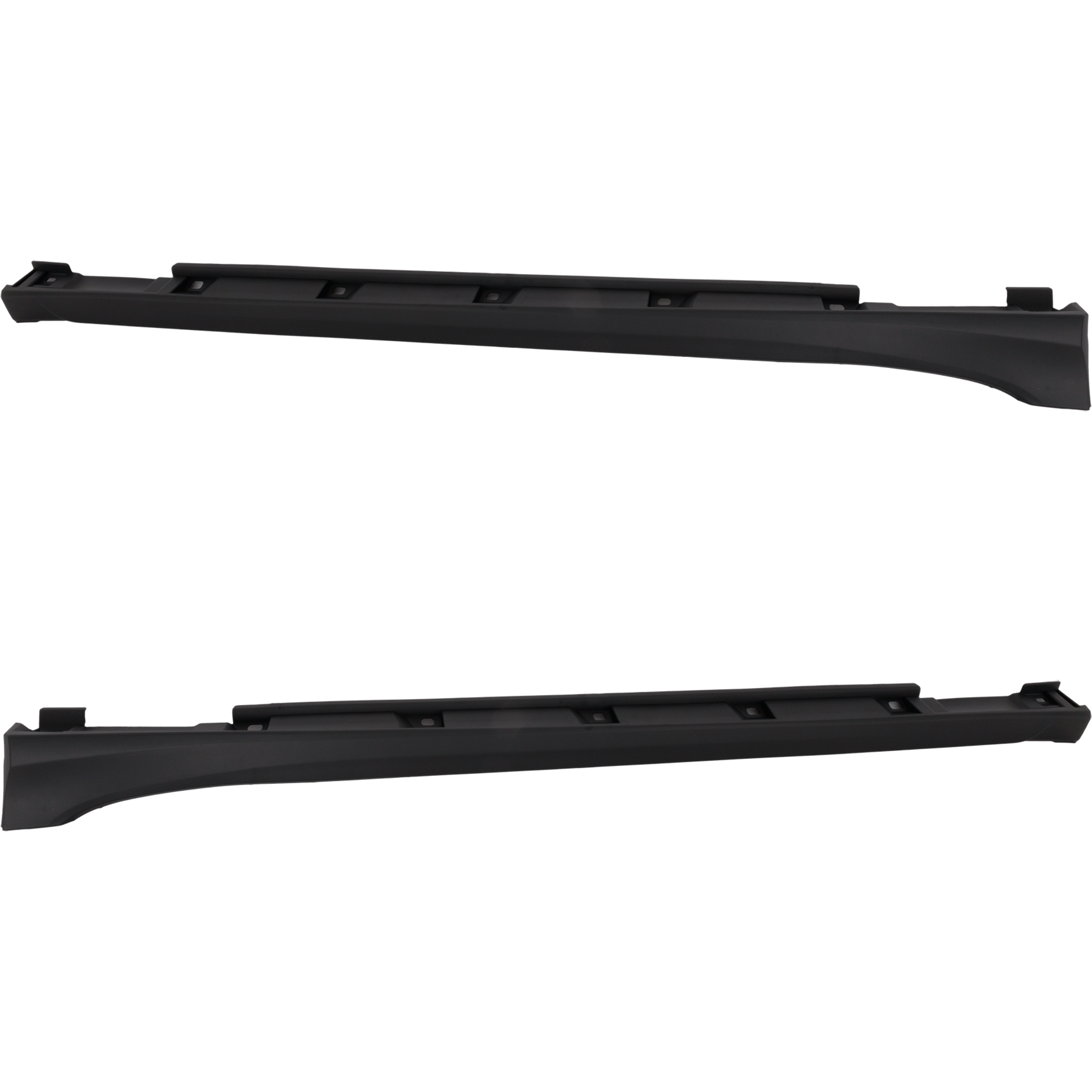 AM CROSSTREK 18-23 ROCKER PANEL MOLDING RH AND LH Assembly Textured Black SKU SET RS43050001 Partslink SU1606102 SU1607102 OEM 91112FL102-91112FL112