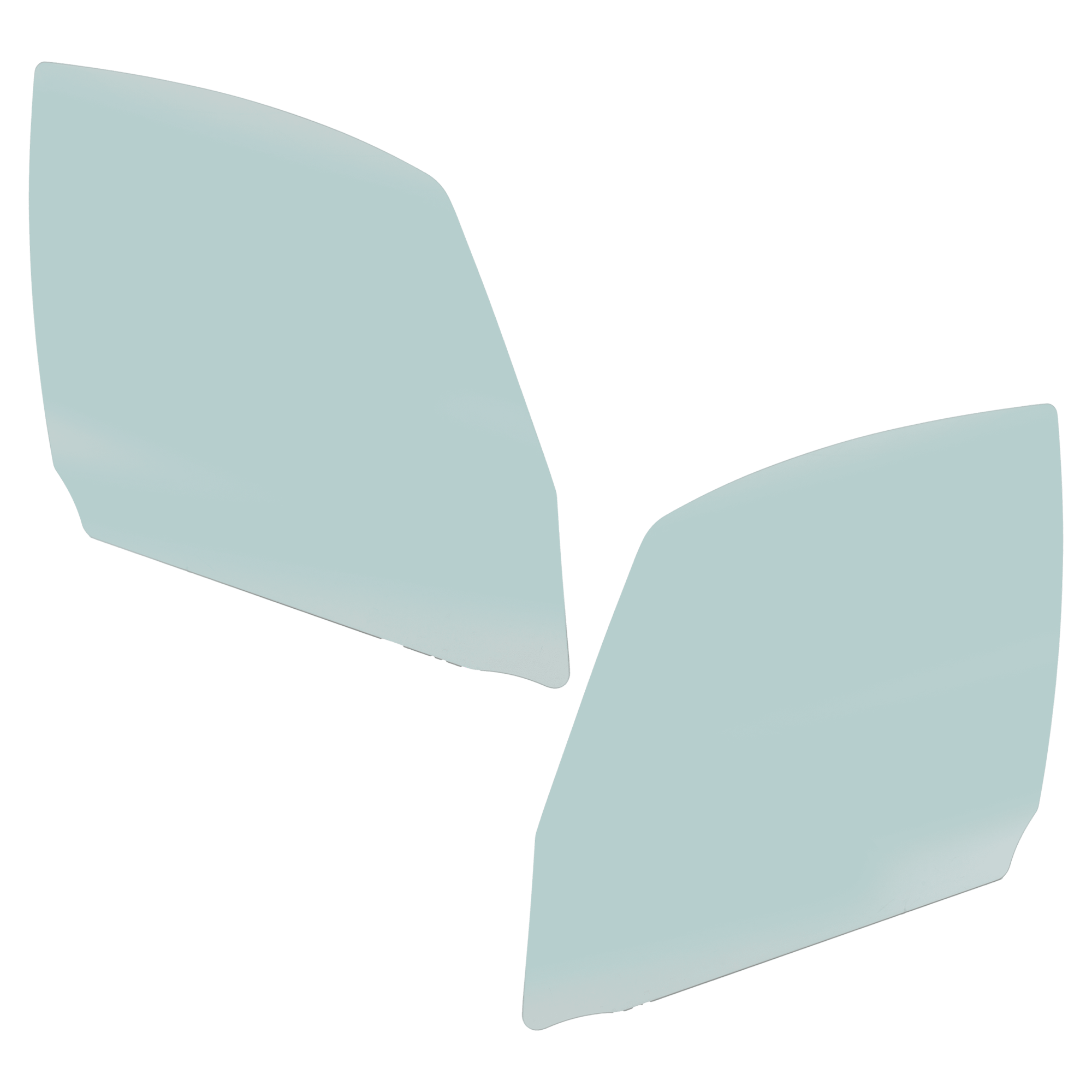 AM SUZUKI SX4-07-13 FRONT DOOR GLASS RH AND LH Green Tint SKU SET RS48010017 OEM 8453180J01-8453680J01