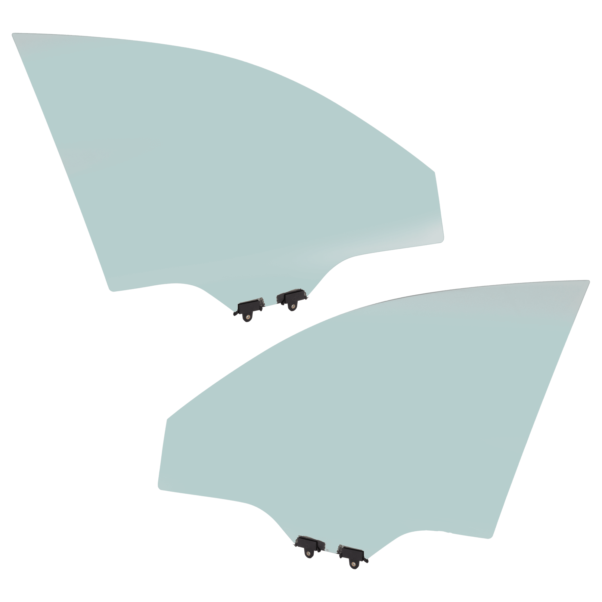 AM IMPREZA 08-14 FRONT DOOR GLASS RH AND LH Green Tint w Clip 2.5-2.5i Outback WRX Model SKU SET RS48010021 OEM 61011FG000-61011FG100-61011FG0