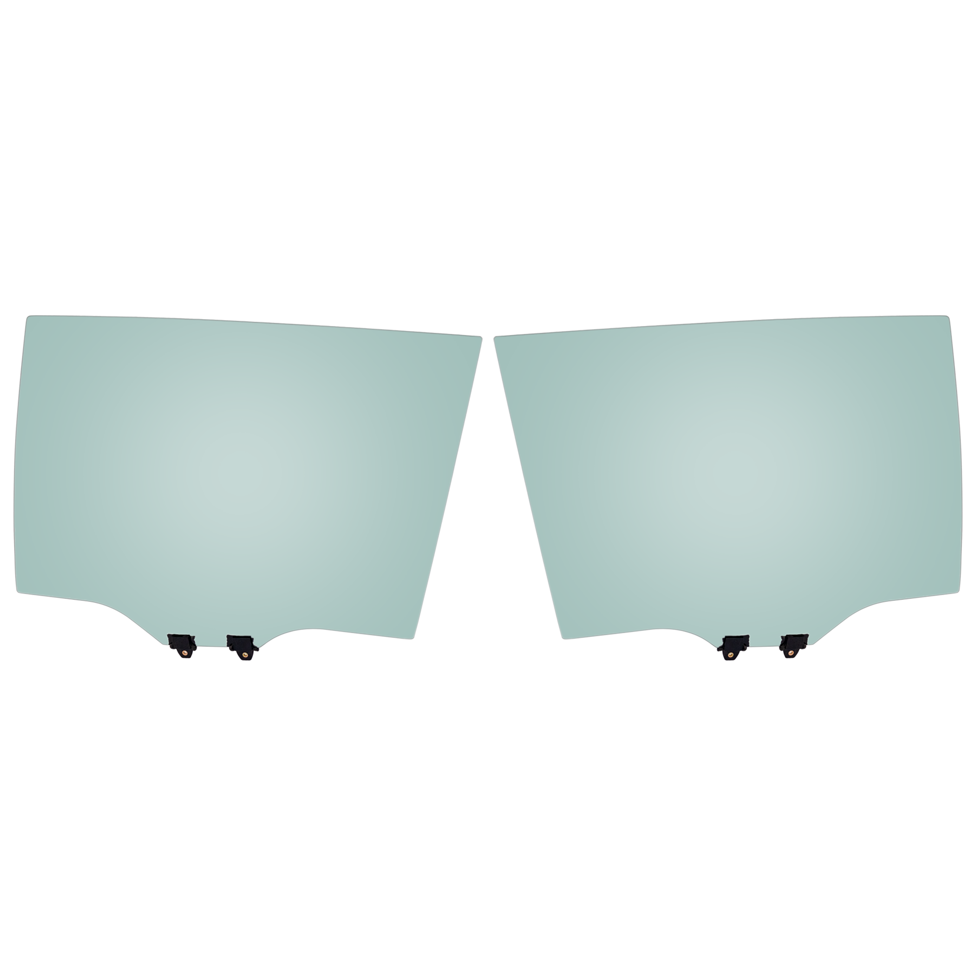 AM OUTBACK 10-14 REAR DOOR GLASS RH AND LH Green Tint w Solar Clip SKU SET RS48130019 OEM 62011AJ10A 62011AJ11A