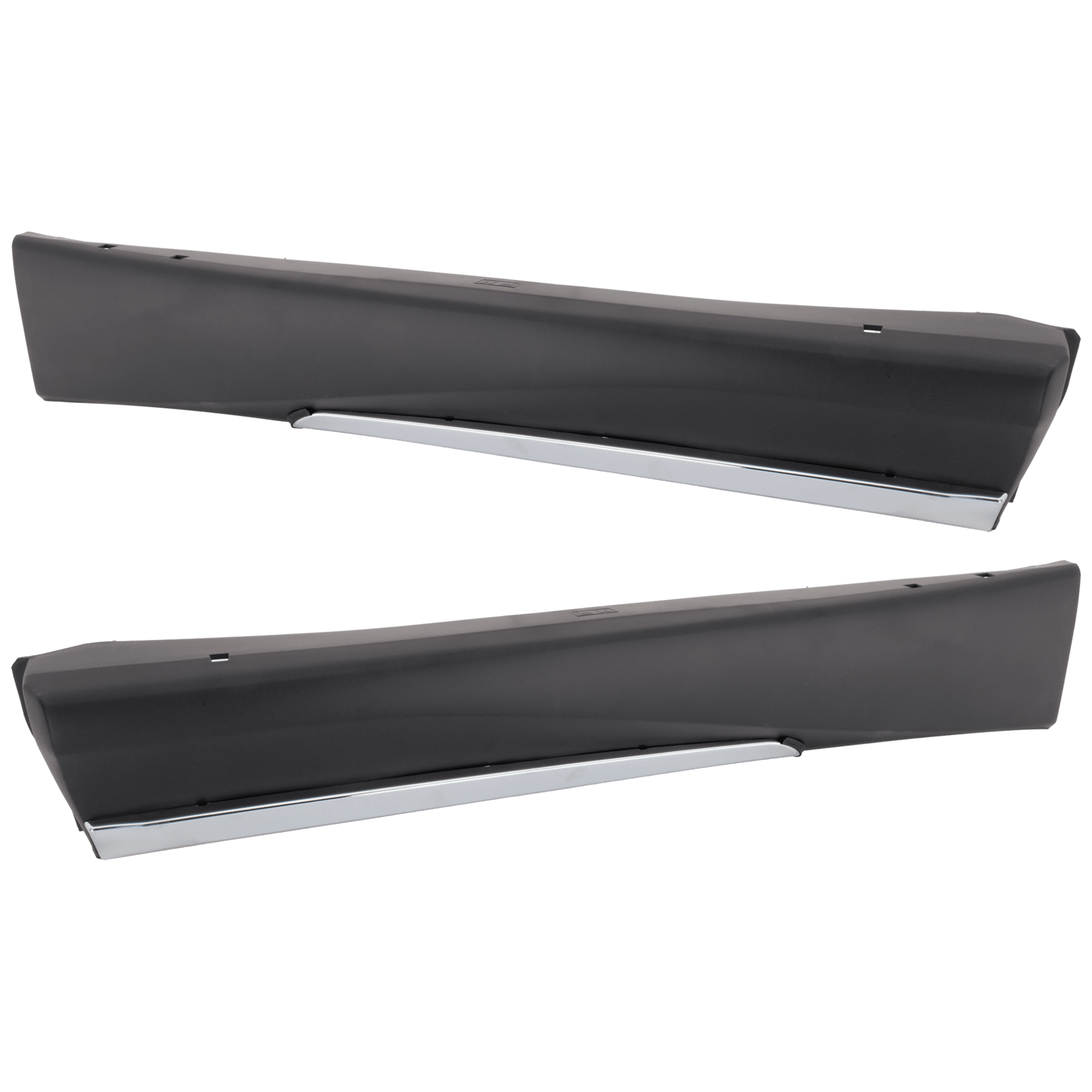 AM FORESTER 14-18 REAR DOOR MOLDING RH AND LH Assembly Lower Textured w Chrome Trim SKU SET RS49090007 Partslink SU1504104 SU1505104 OEM 91112SG242-91112SG252