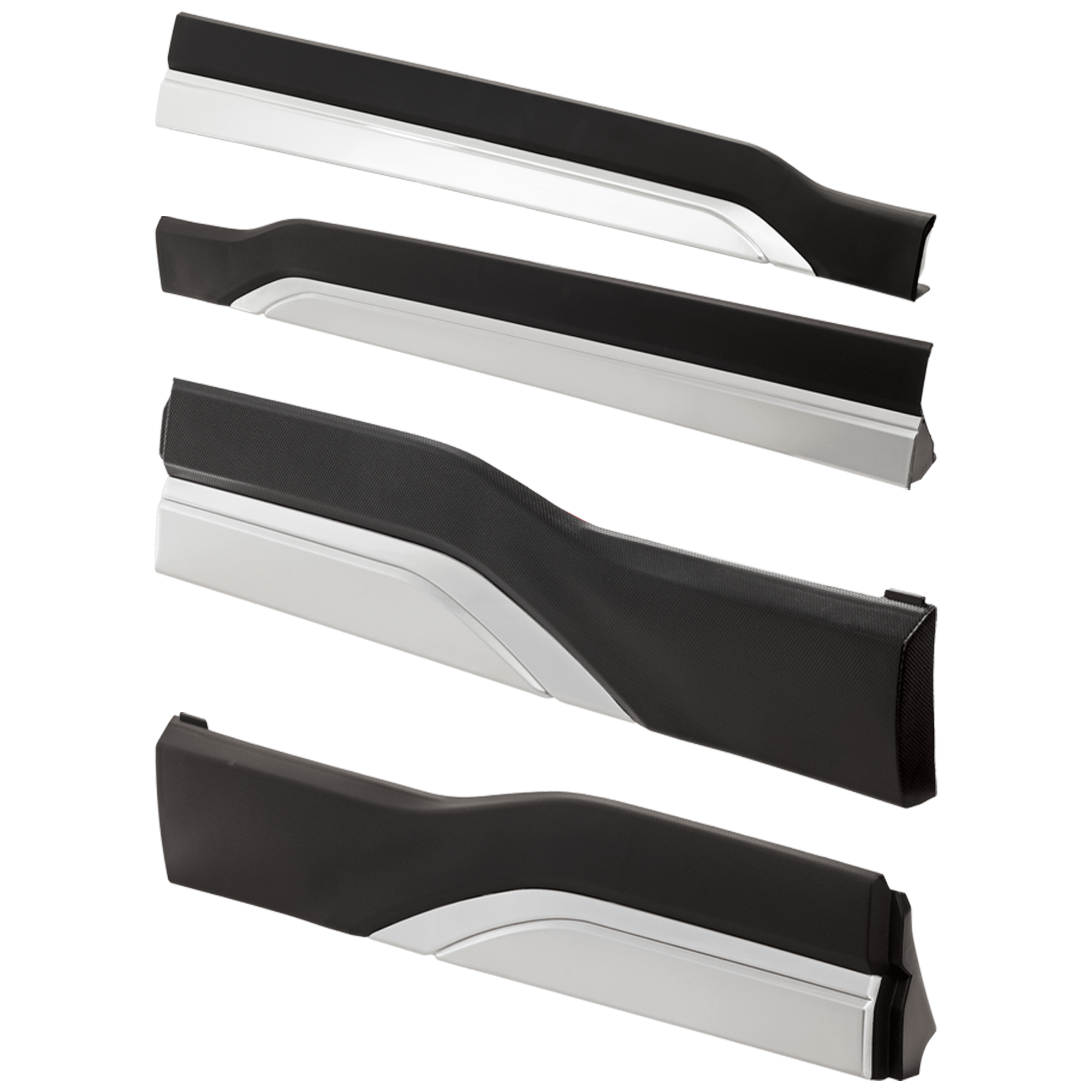 AM FORESTER 19-20 FRONT AND REAR DOOR MOLDING RH AND LH Lower Textured SKU SET RS49090009-4