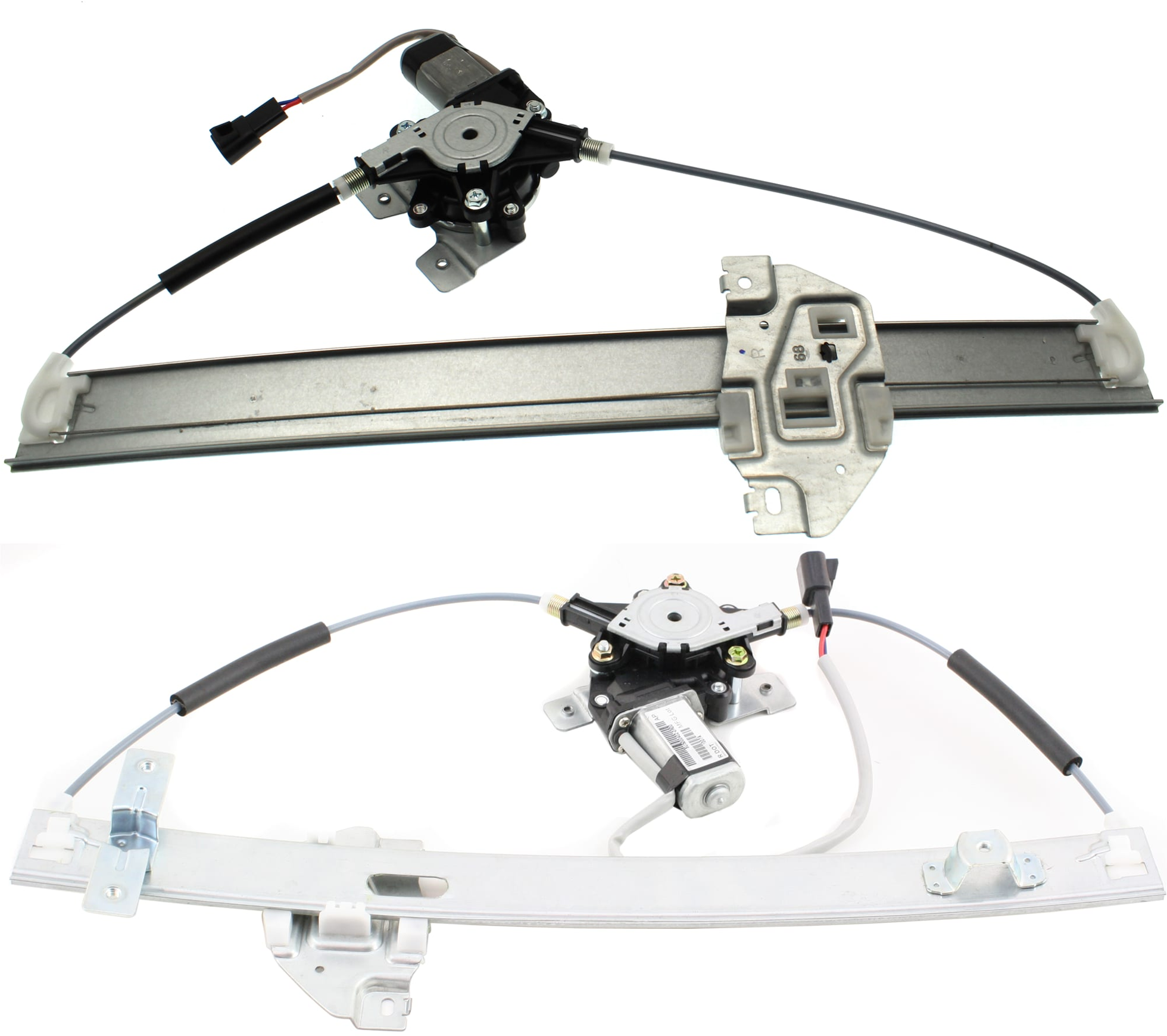 AM VUE 02-07 FRONT AND REAR WINDOW REGULATOR RH Power w Motor SKU SET RS49170001 A Partslink GM1351137 GM1551157 OEM 15142955-15142957