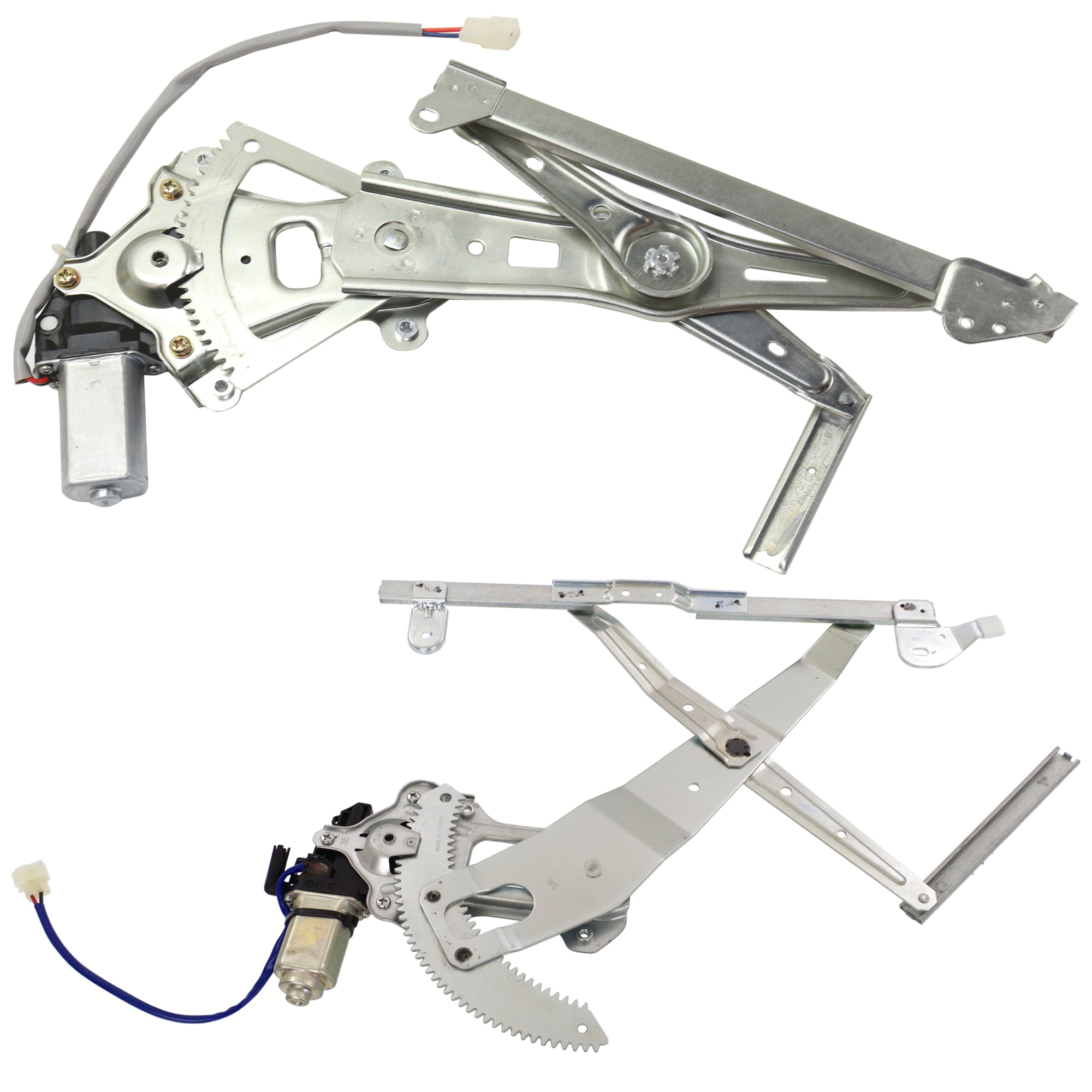 AM OUTBACK 05-07 FRONT AND REAR WINDOW REGULATOR RH Power w Motor SKU SET RS49170003 A Partslink SU1351114 SU1551108 OEM 61222FE021 PFM 61222FE022 PFM