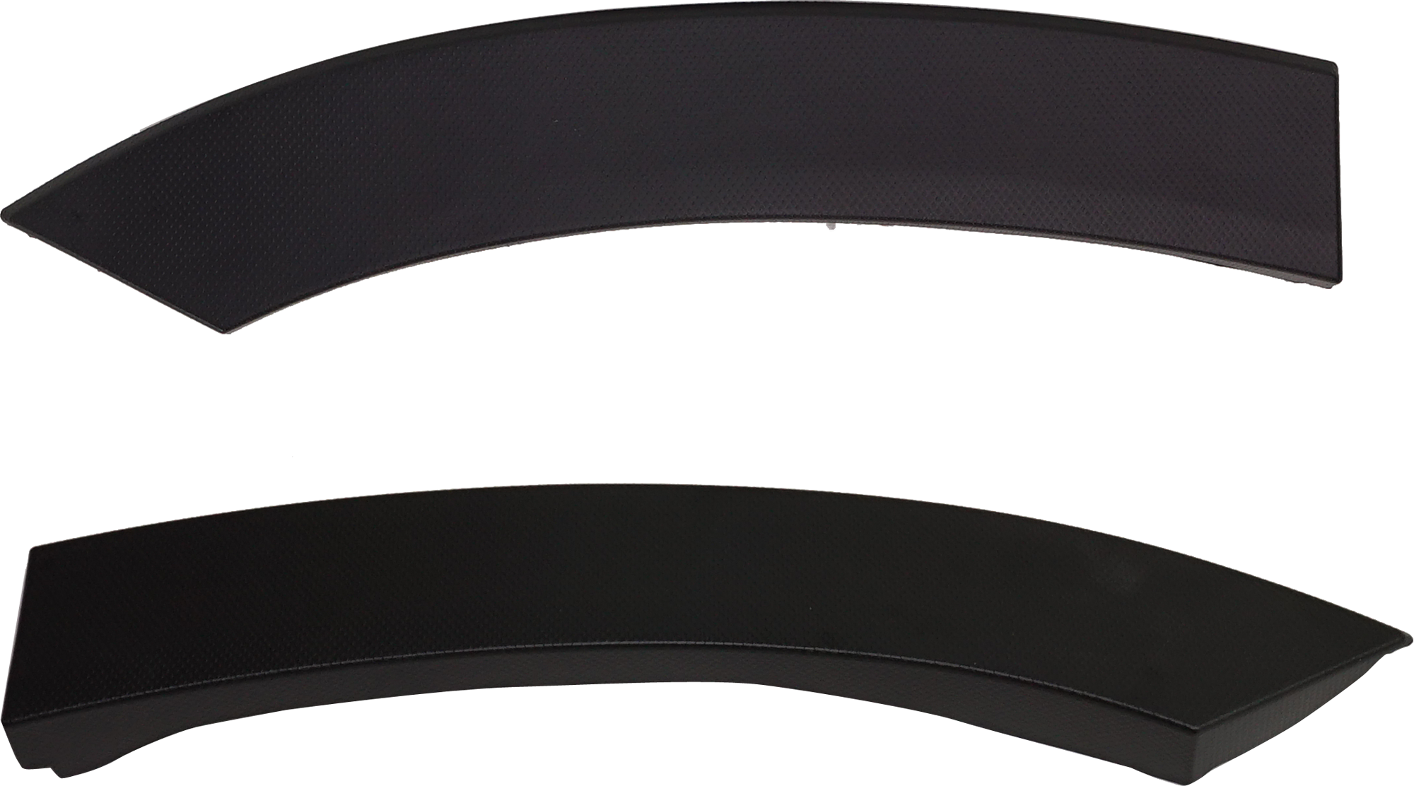 AM FORESTER 19-21 REAR WHEEL OPENING MOLDING RH AND LH Rear Section 2 Piece Fender Trim Textured Black CAPA SKU SET RS55390001Q Partslink SU1791101C SU1790101C OEM 91112SJ340-91112SJ350
