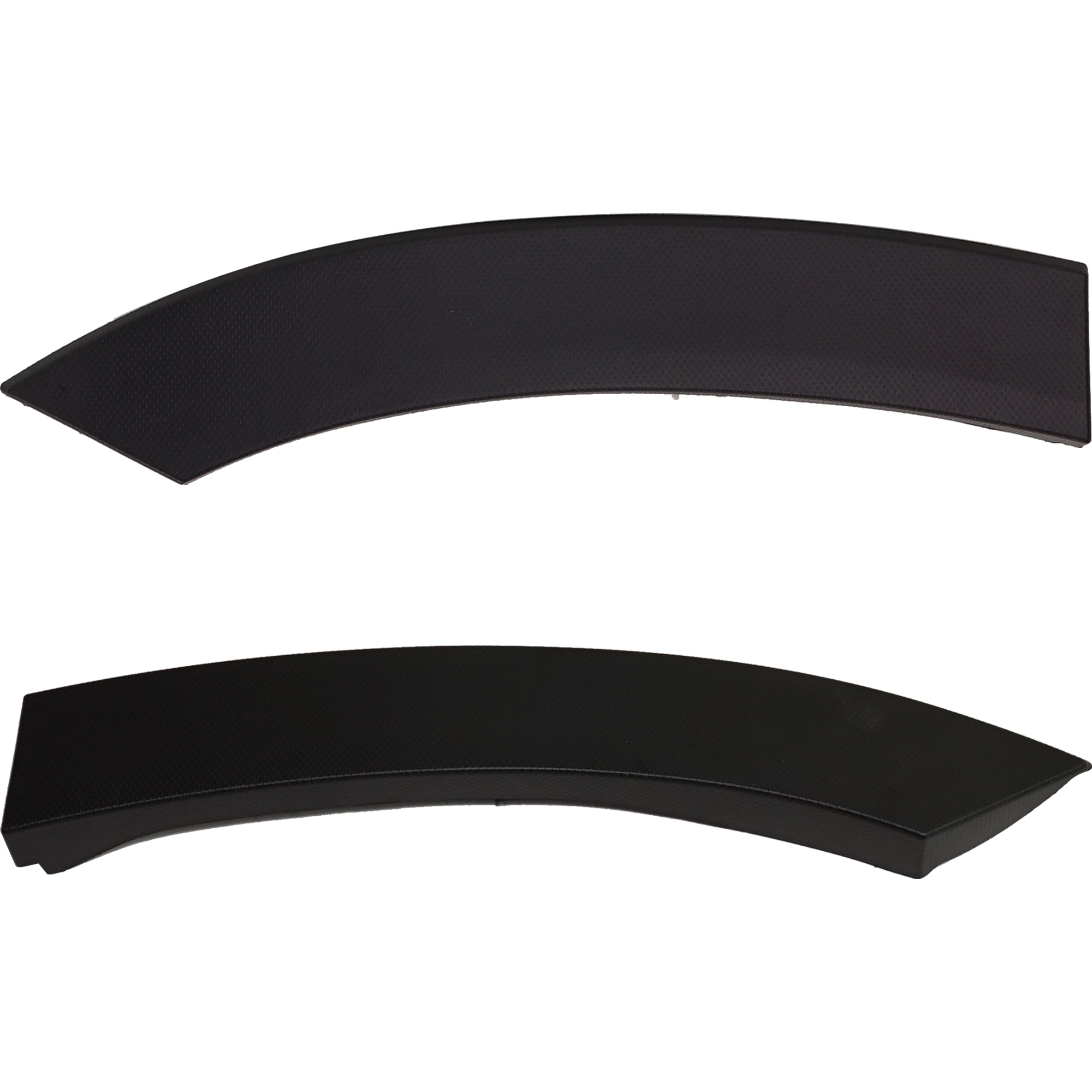 AM FORESTER 19-21 REAR WHEEL OPENING MOLDING RH AND LH Rear Section 2 Piece Fender Trim Textured Black SKU SET RS55390001 Partslink SU1791101 SU1790101 OEM 91112SJ340-91112SJ350