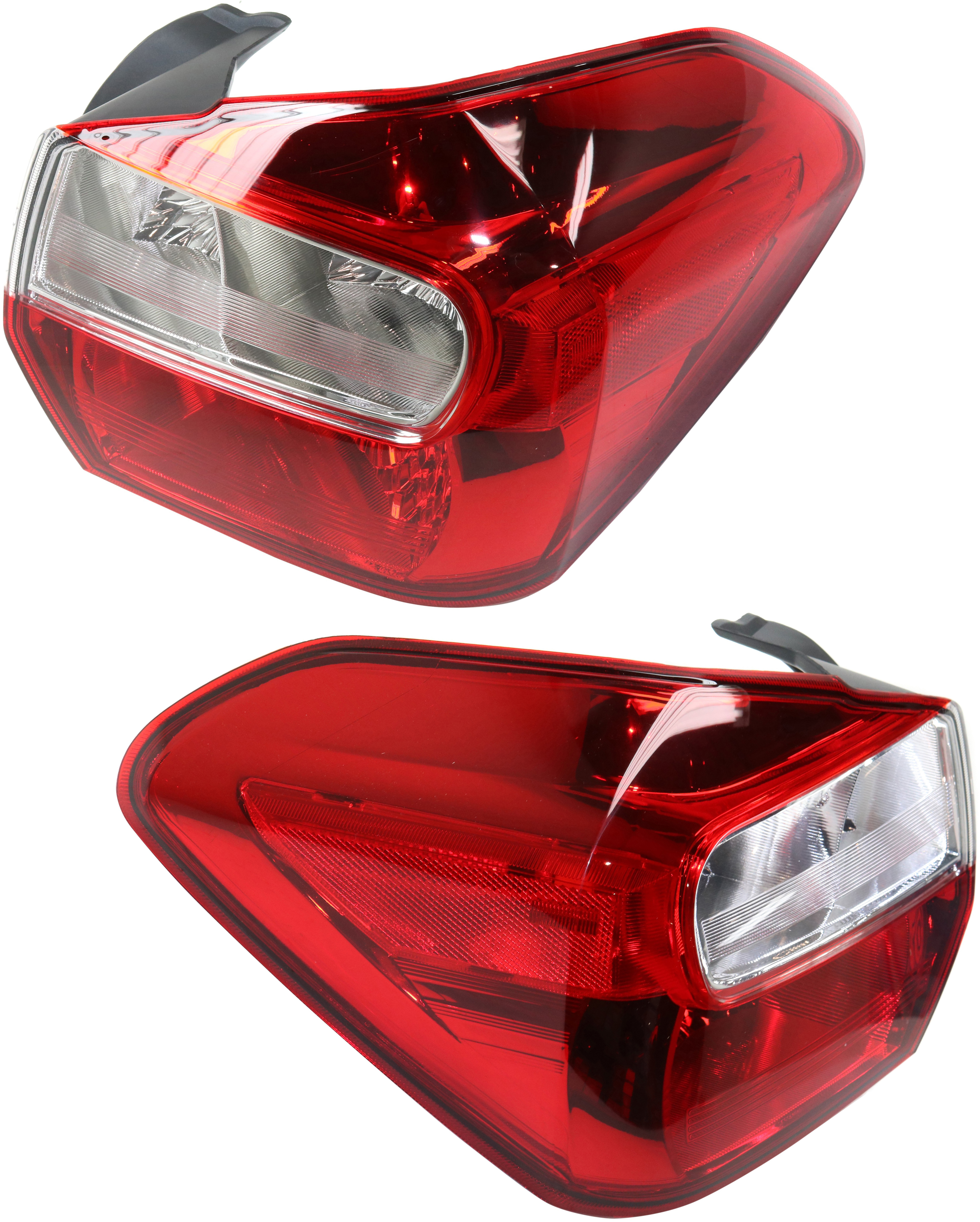 AM IMPREZA 12-16 CROSSTREK 16-17 TAIL LAMP RH and LH Lens and Housing Hatchback CAPA SKU SET RS73010005Q Partslink SU2818104C SU2819104C OEM 84912FJ060-84912FJ070