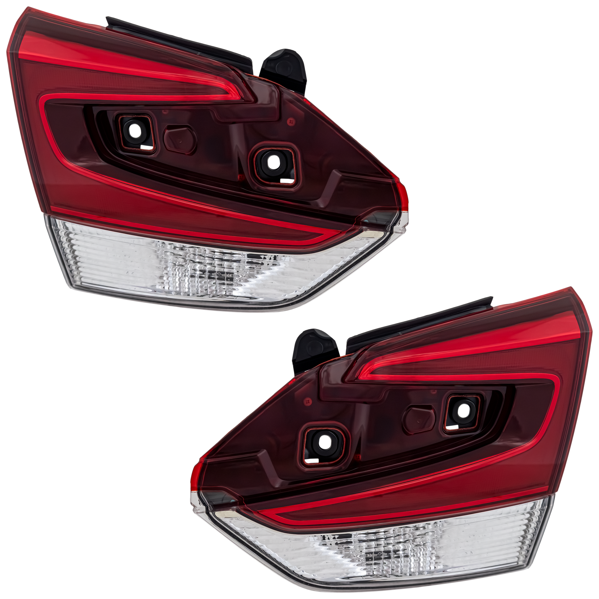 AM FORESTER 19-21 TAIL LAMP RH AND LH Inner Assembly Halogen CAPA SKU SET RS73010031Q Partslink SU2803109C SU2802109C OEM 84912SJ080-84912SJ090