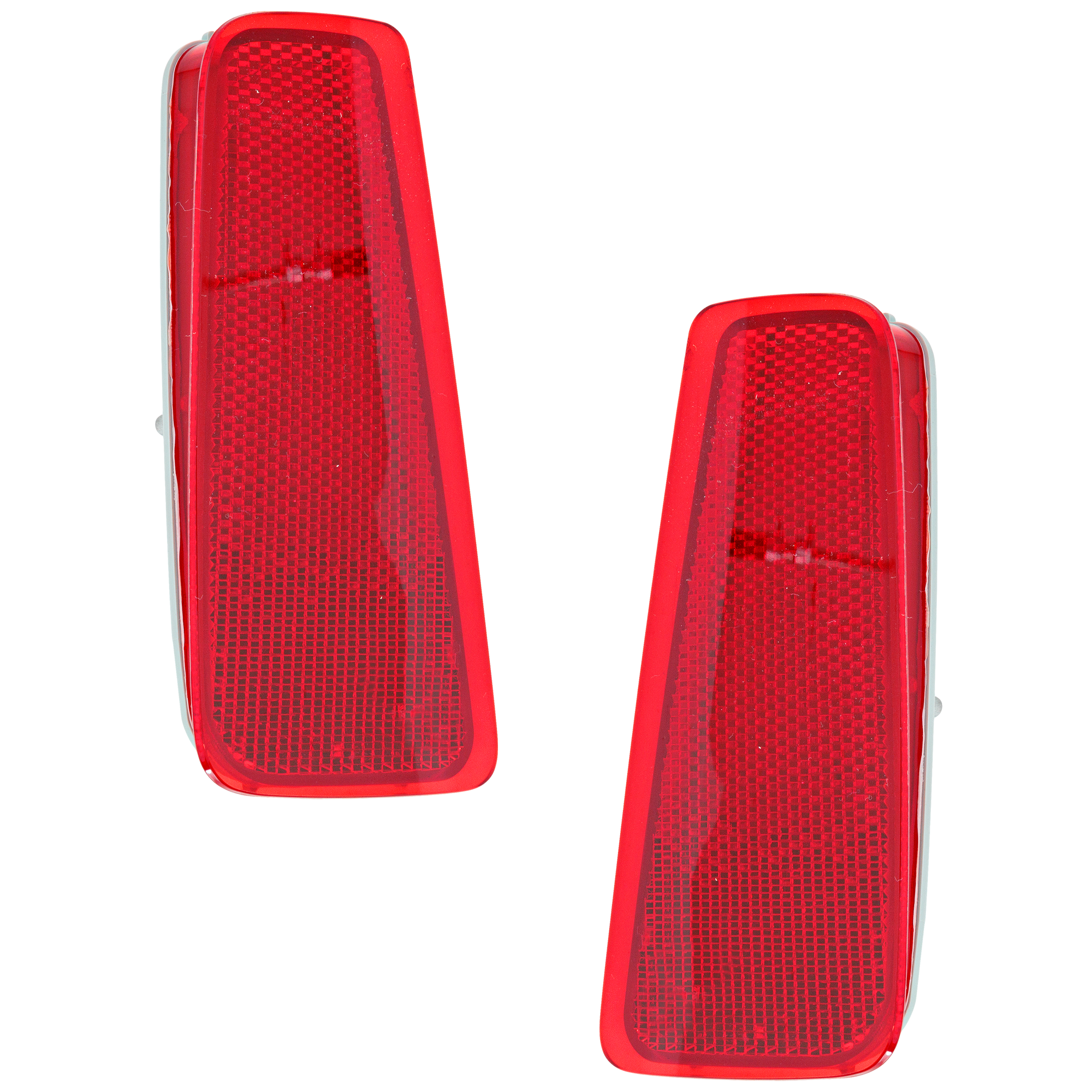 AM OUTBACK 20-22 REAR BUMPER REFLECTOR RH AND LH Standard CAPA SKU SET RS73490005Q Partslink SU1185106C SU1184106C OEM 84281AL02A 84281AL03A