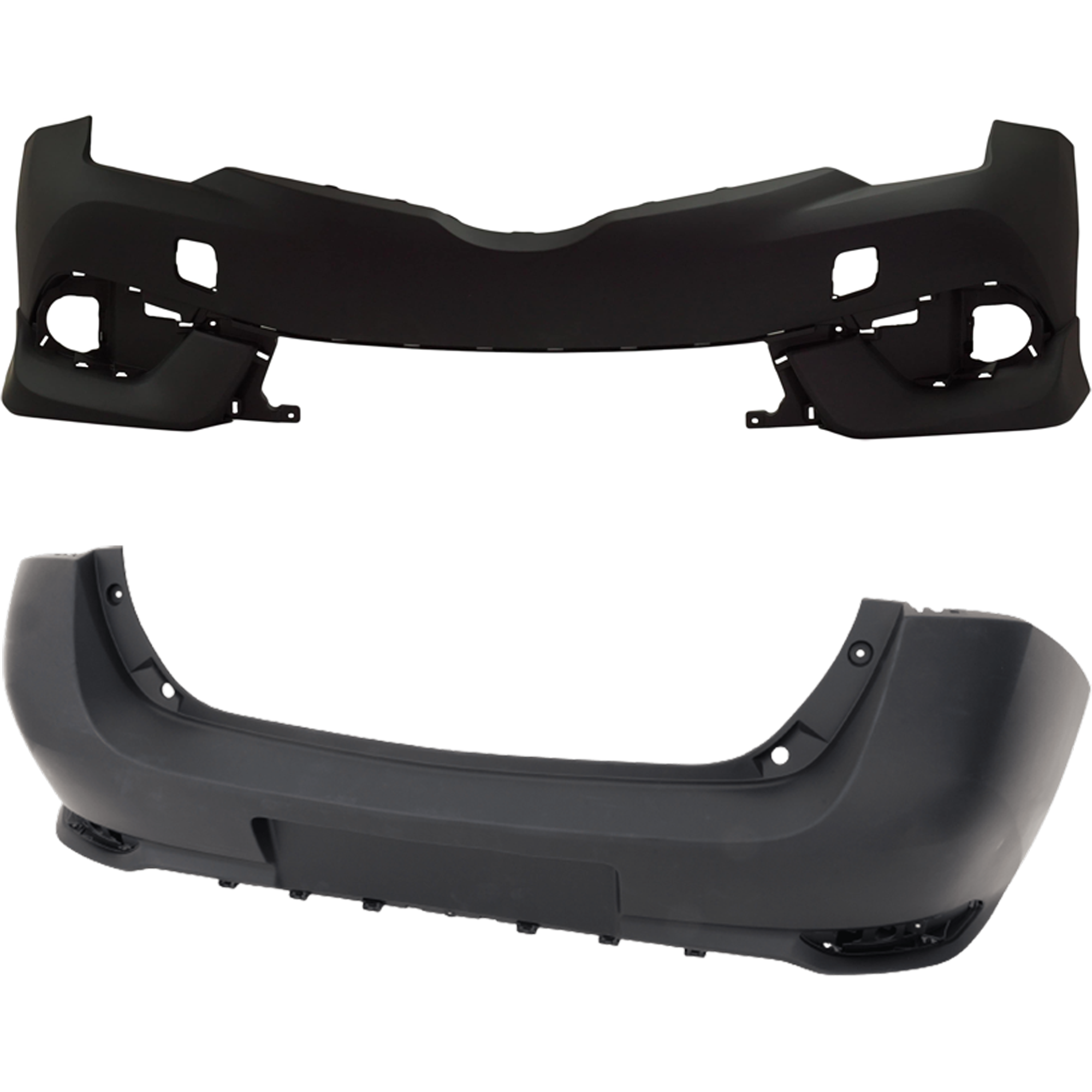 AM IM 16-16 COROLLA IM 17-18 FRONT AND REAR BUMPER COVER Primed SKU SET RT01030025P